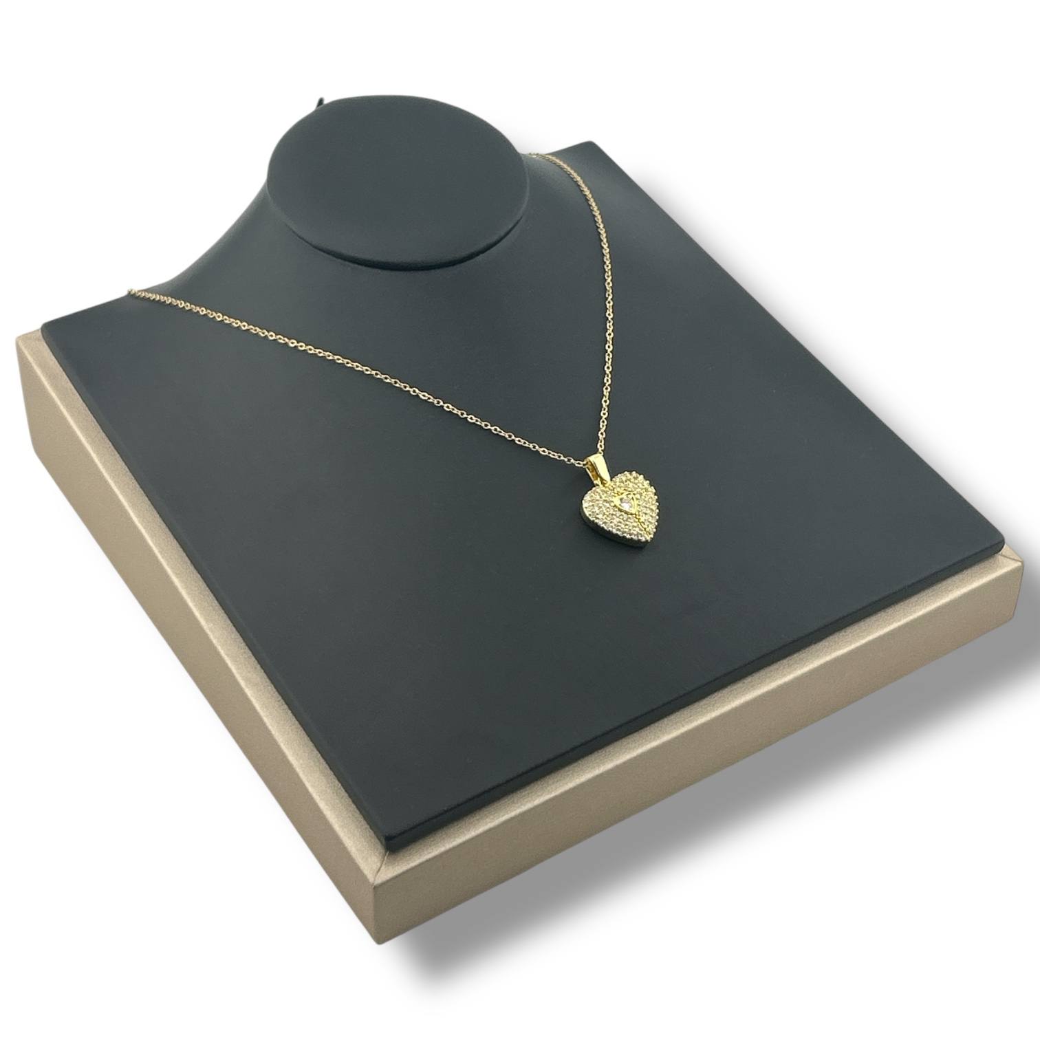 Angelic Heart Duo Necklace