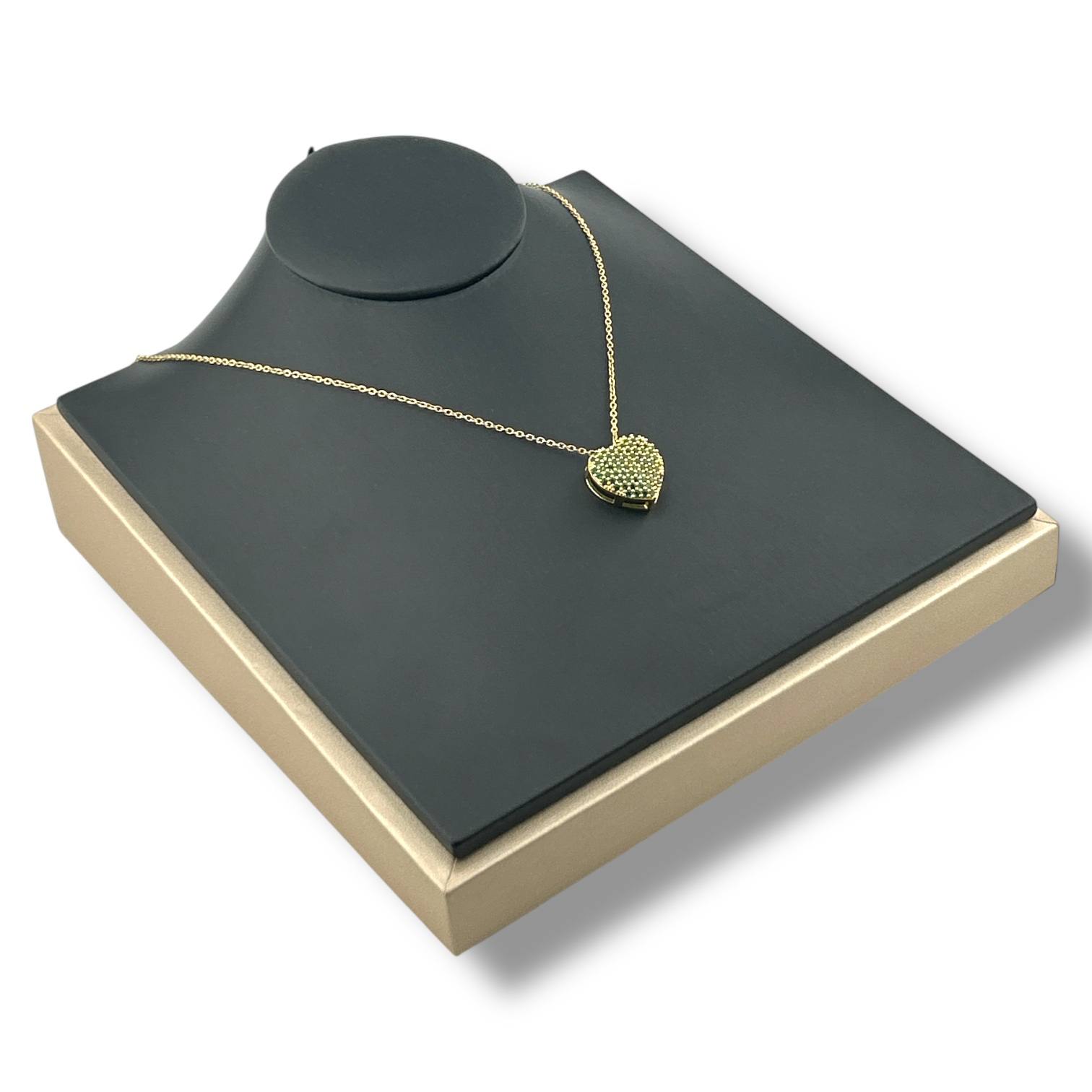 Double Heart Pop Necklace – 18K Gold-Plated