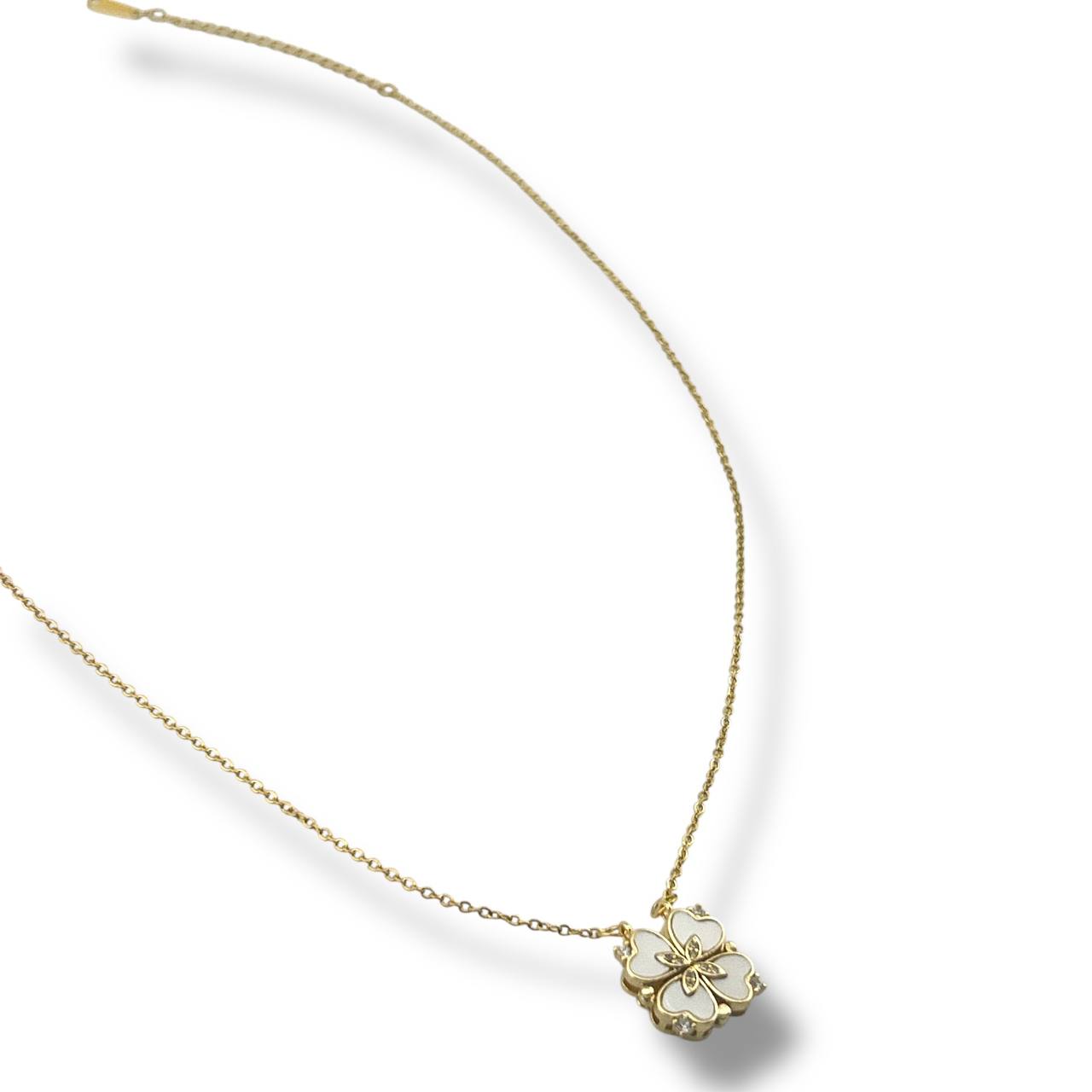 Enchanted Petal Necklace Duo