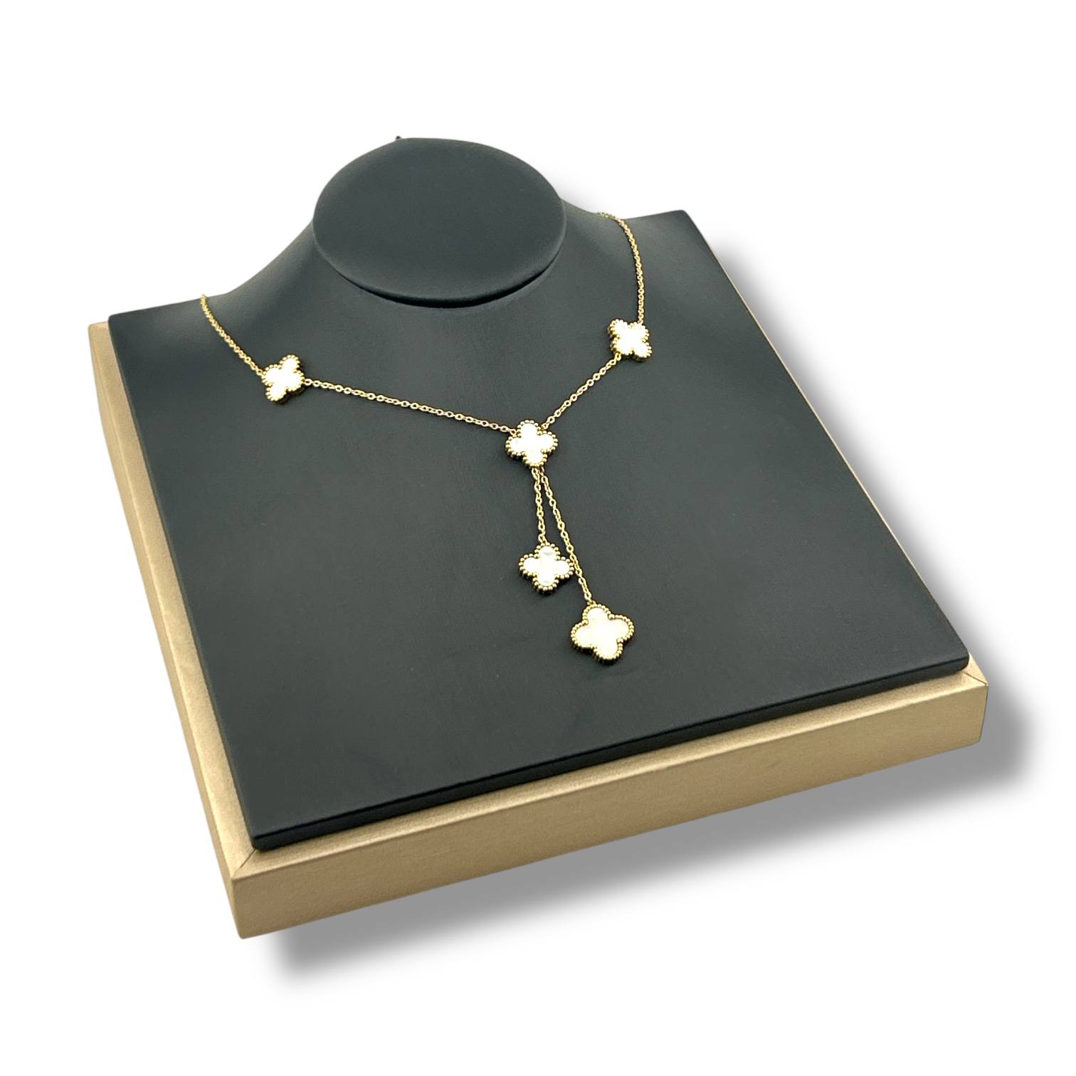 VANCLEEF Y-Necklace – 18K Gold-Plated