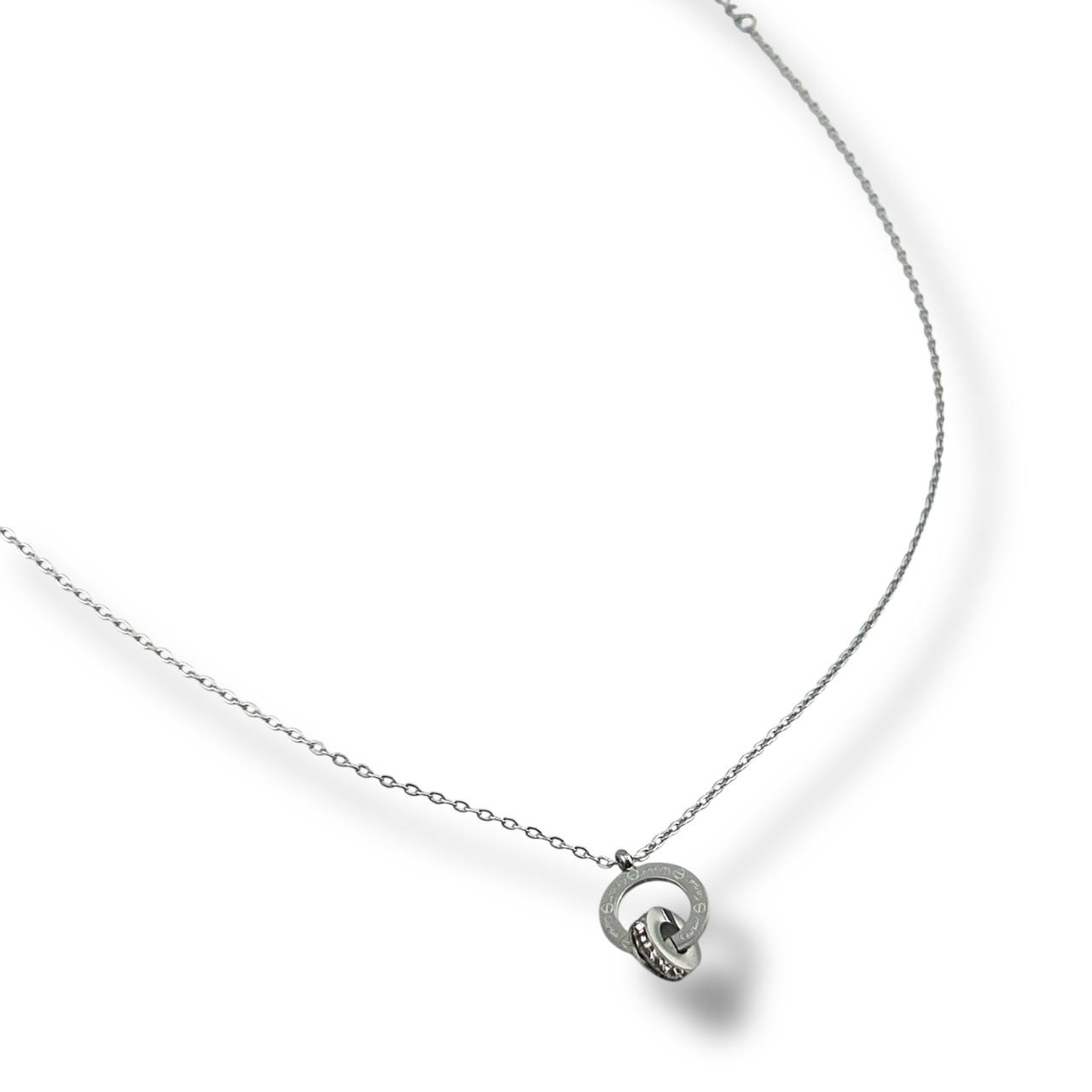 Interlocking Circle Necklace