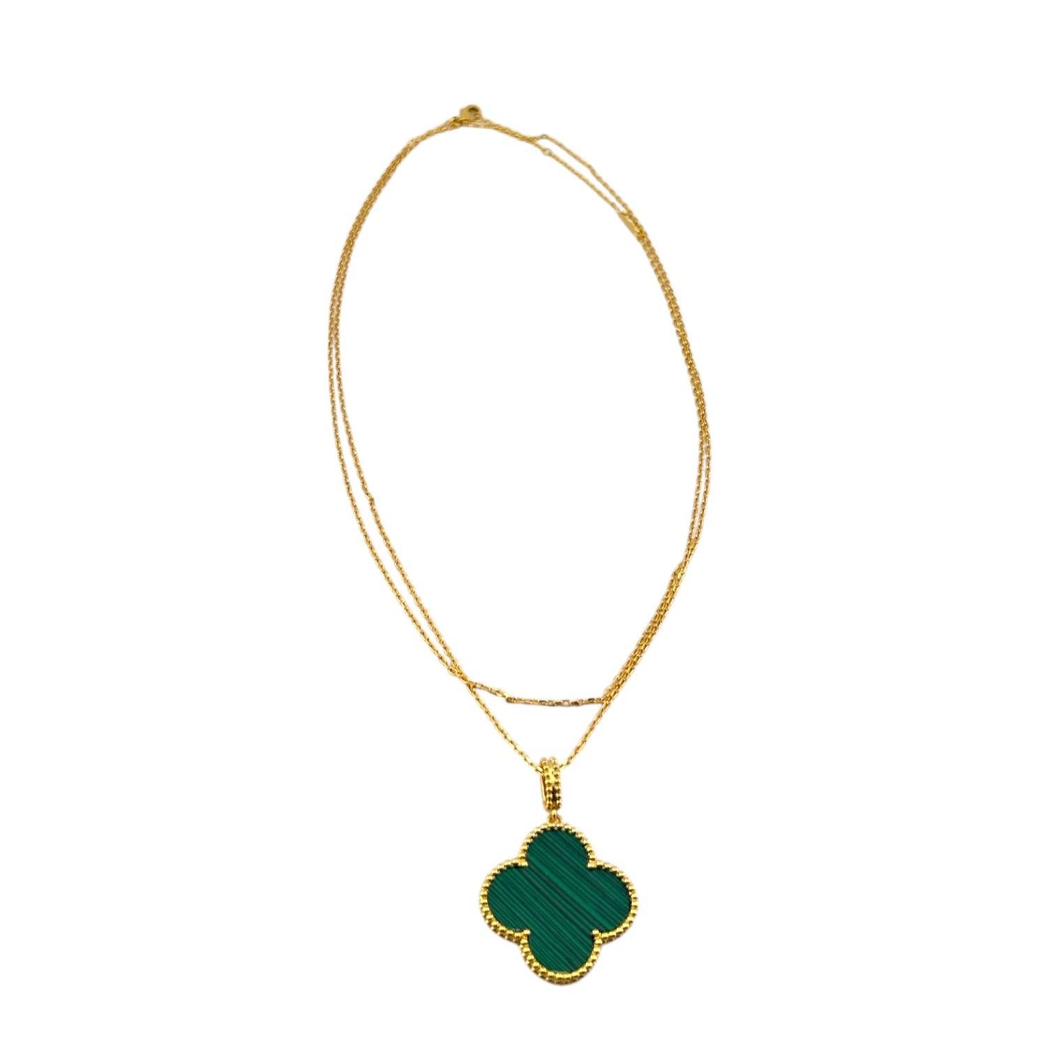 ✨ vancleef Clover 90cm Pendant Necklace