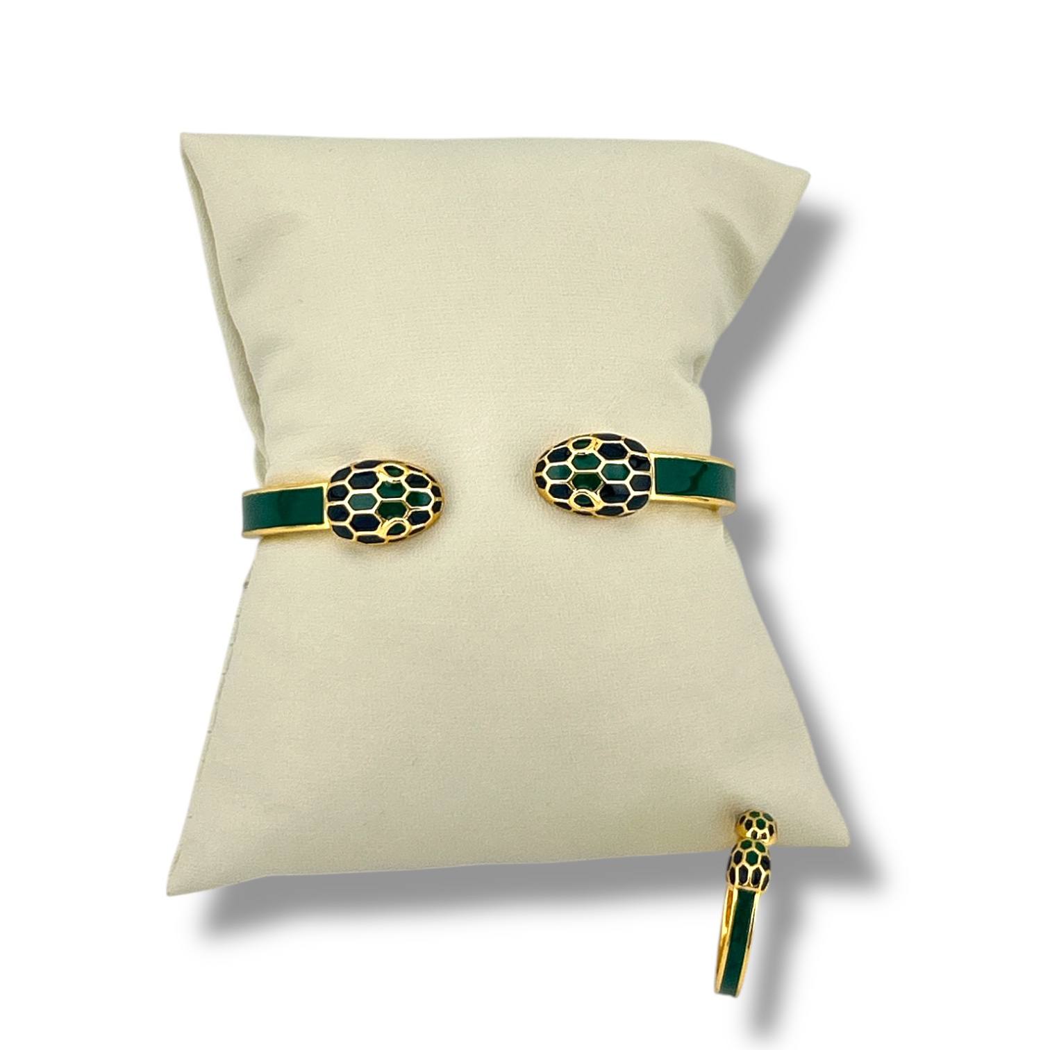 🐍 Serpent Elegance Set (Bracelet & Ring)