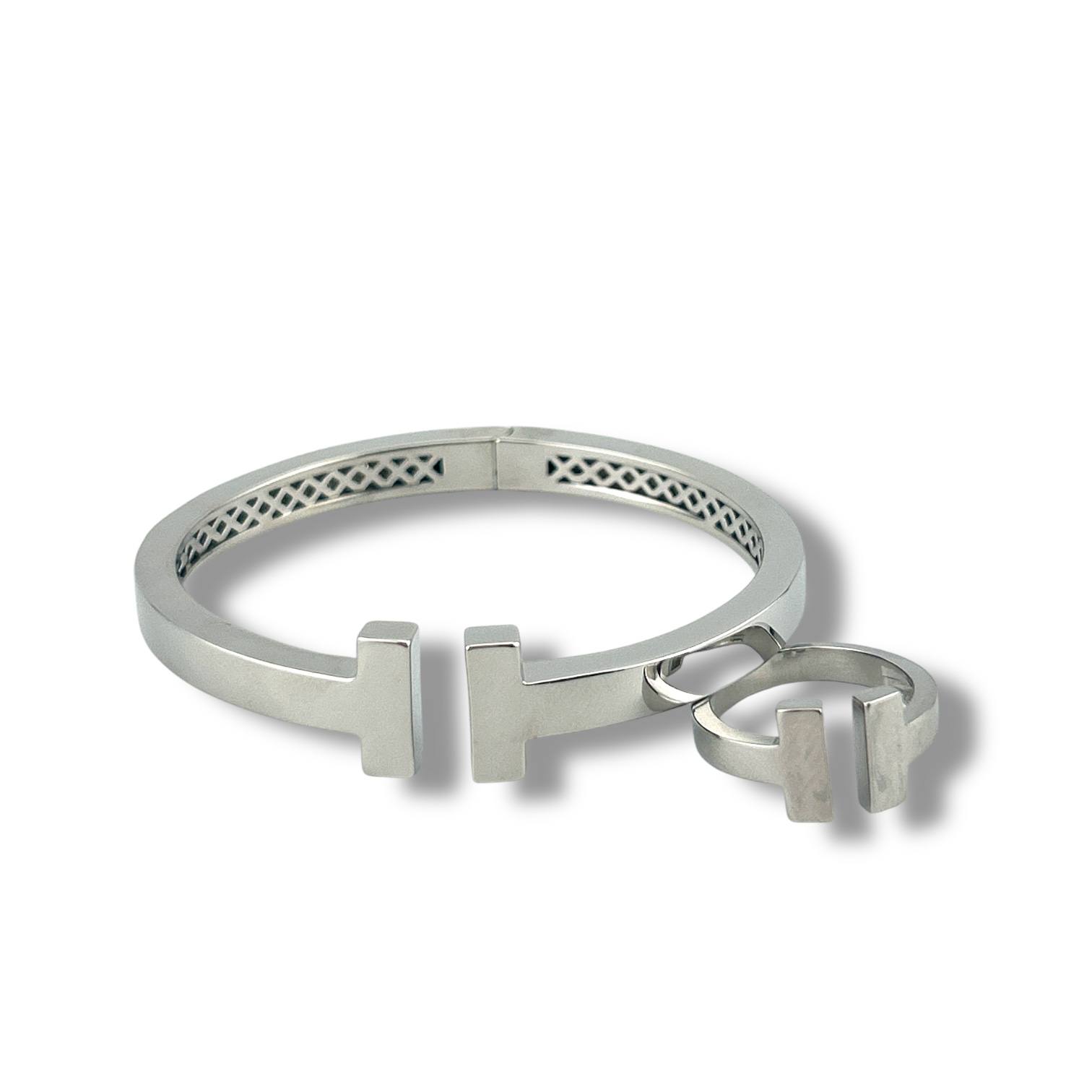 thick tiffany Set ā Bangle & Ring