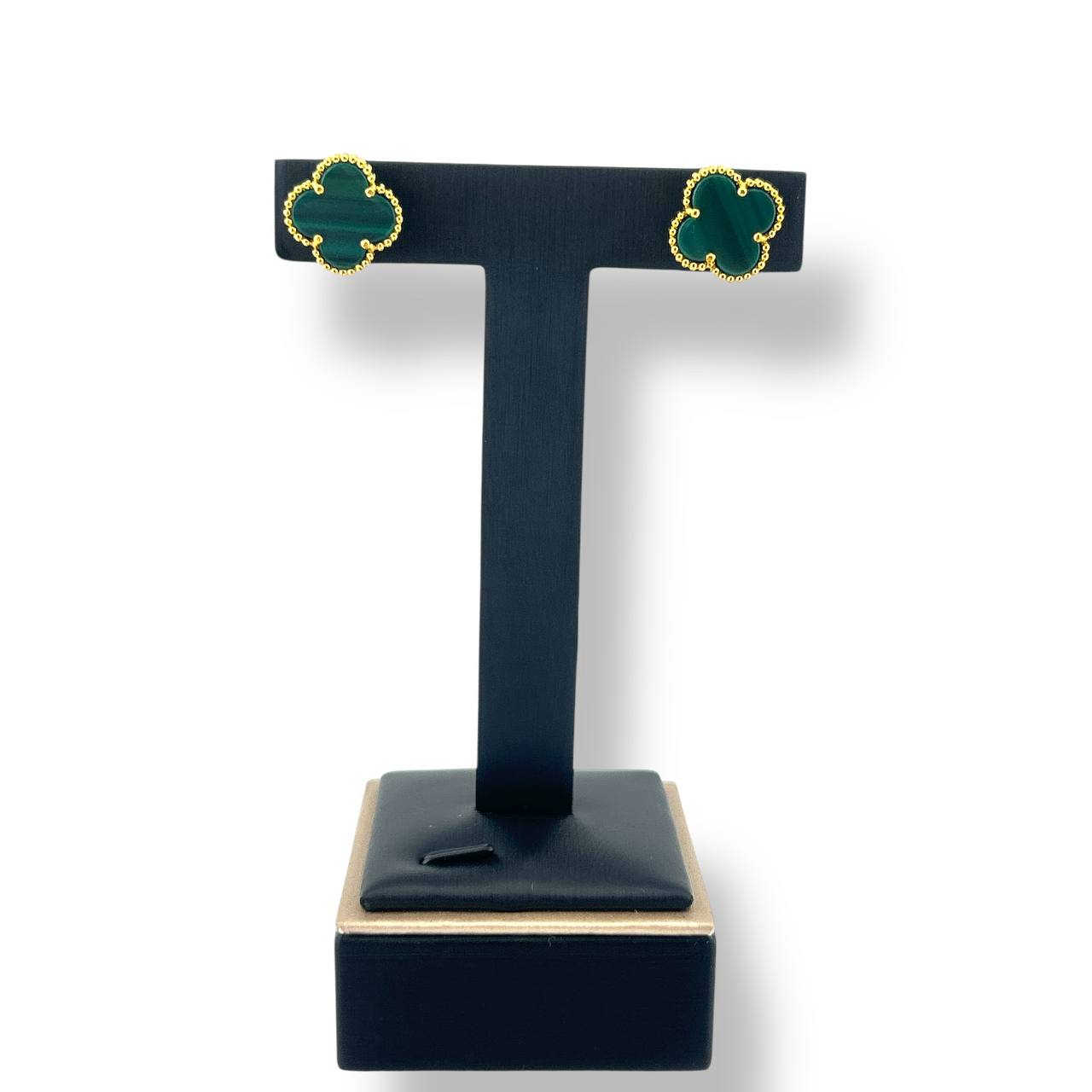 Clover Stud Earrings – Multi-Color Collection