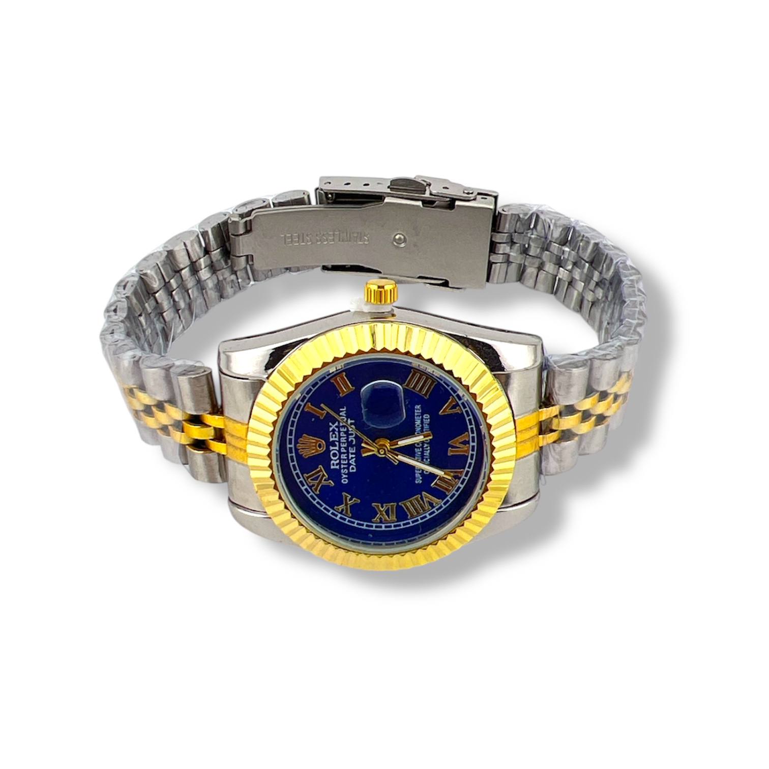 rolex Silver woman's Watch – Roman Dial Elegance