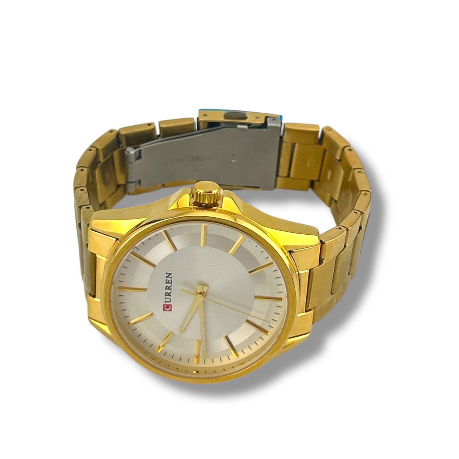 curren-Deep white Dial Watch