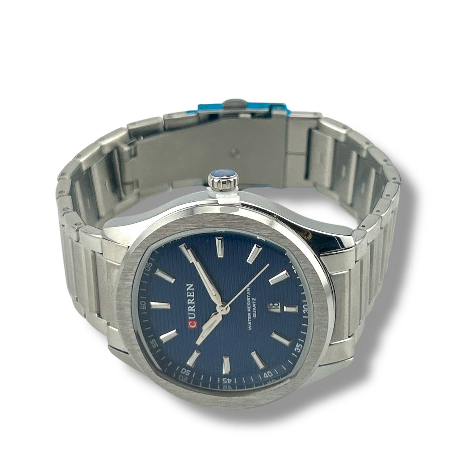 curren-Deep Blue Dial Watch