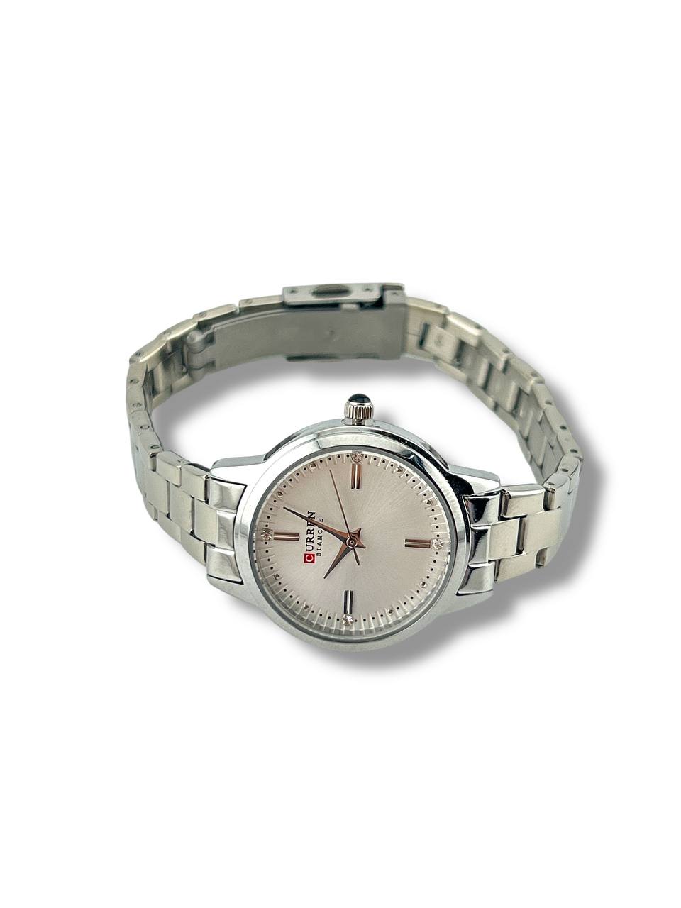 CURREN Women’s Quartz Watch – Silver Stainless Steel