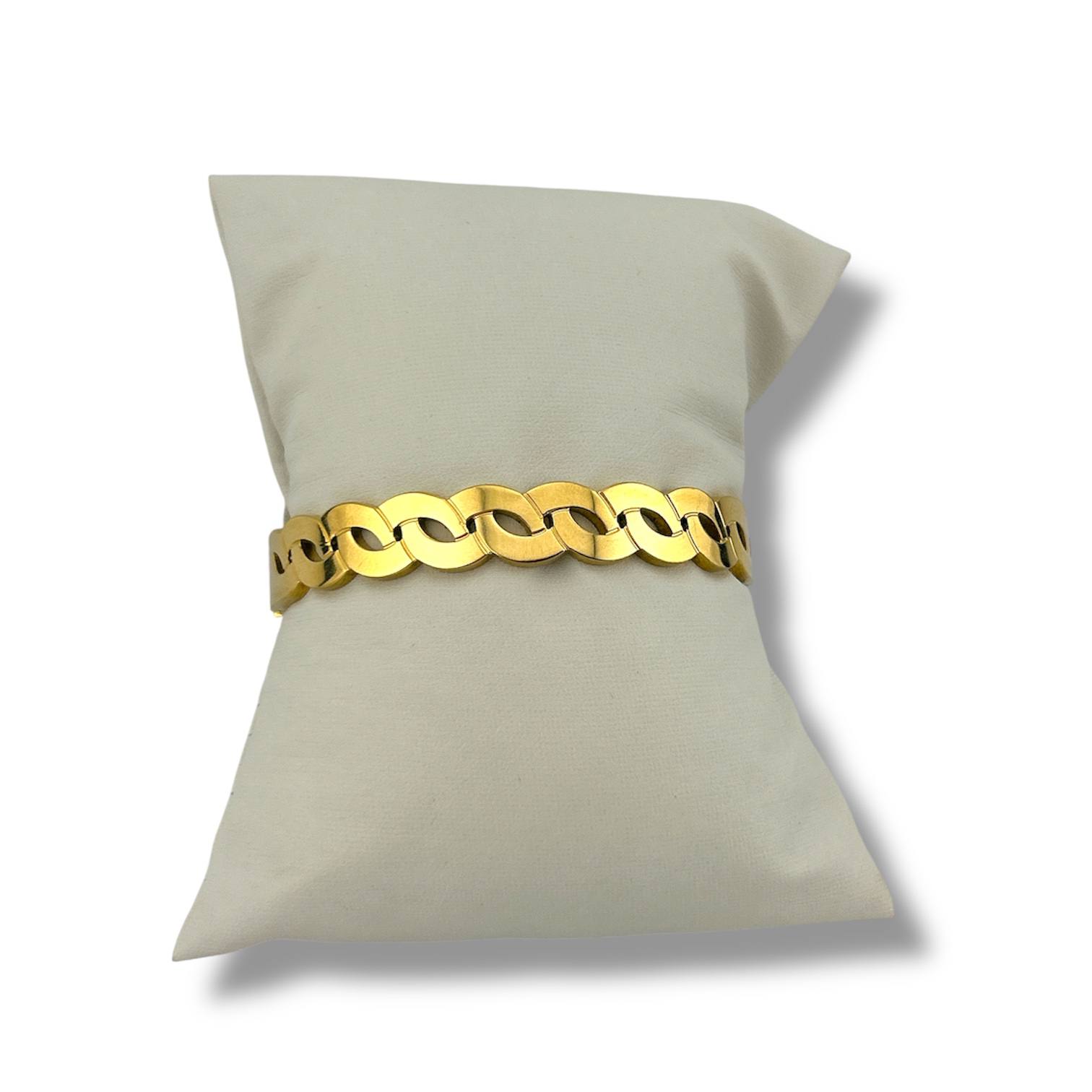 Silver Link Chain Bracelet – Bold Modern Statement