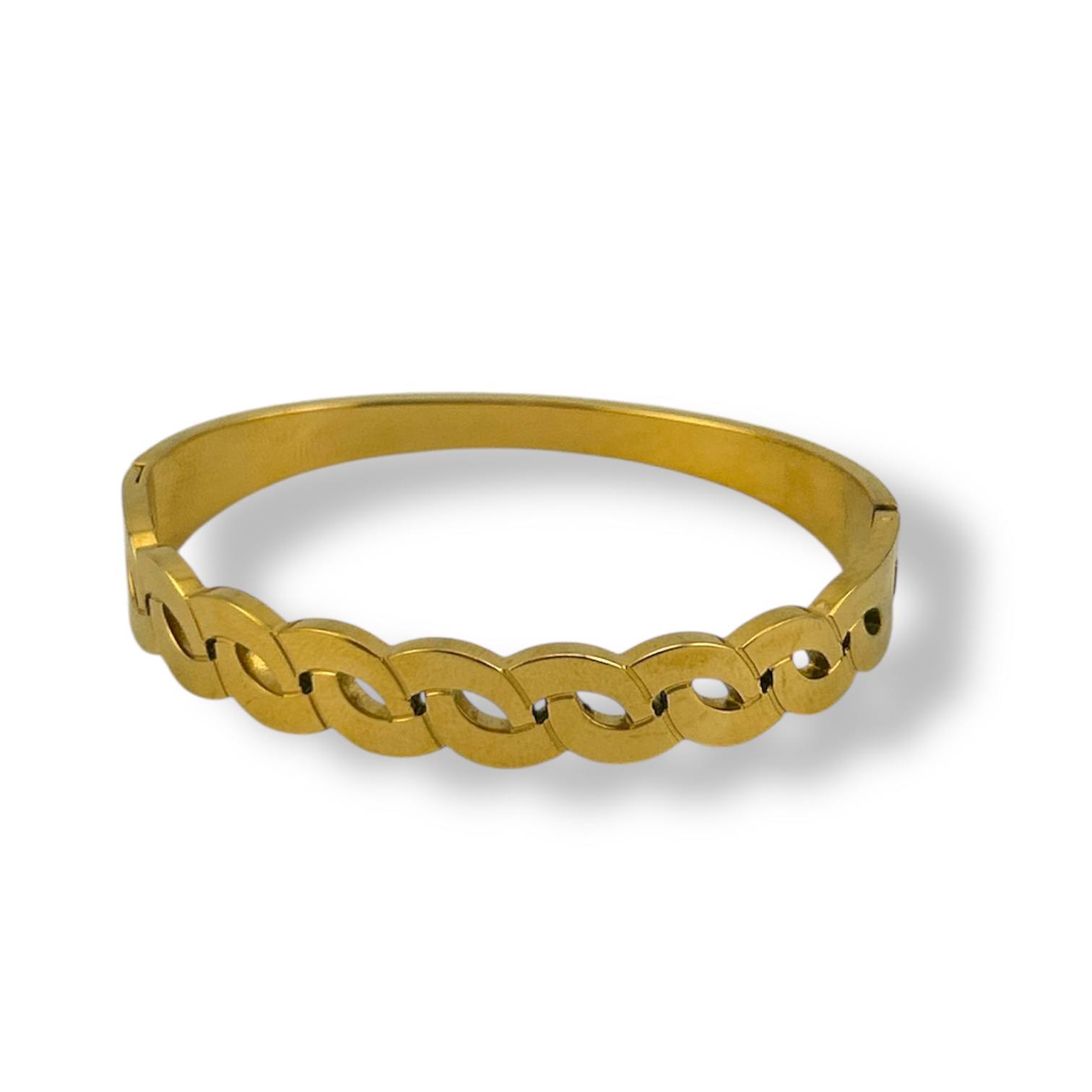 Silver Link Chain Bracelet – Bold Modern Statement