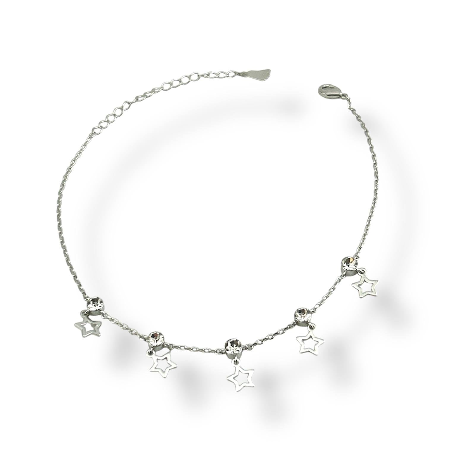 Star Charm Anklets – Gold & Silver Variants