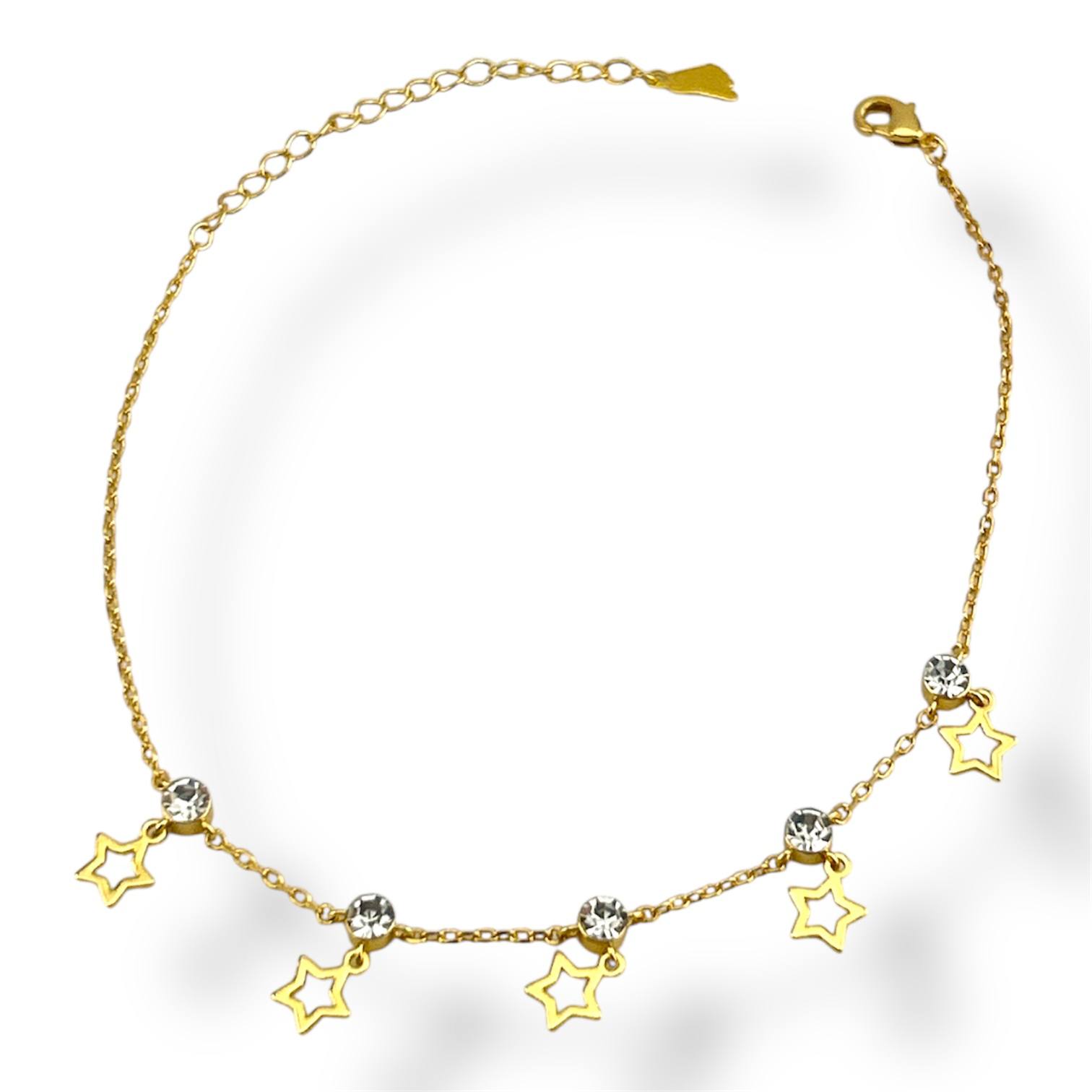 Star Charm Anklets – Gold & Silver Variants