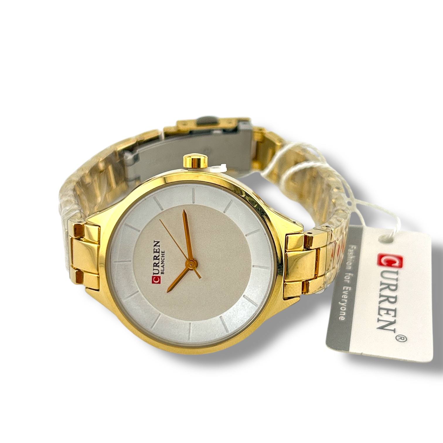 CURREN Women’s Gold Bracelet Watch – Minimalist Elegance ✨