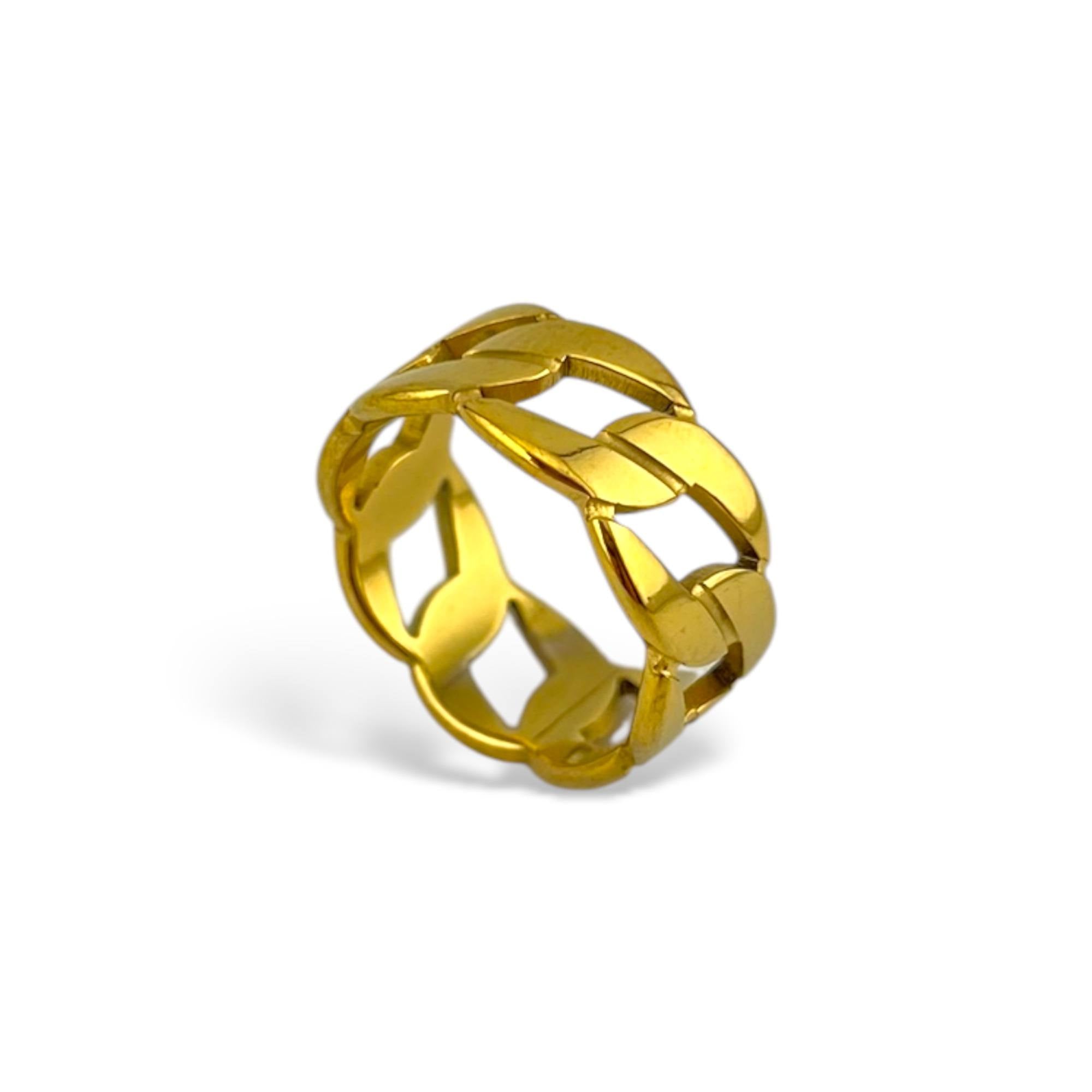 Link Ring – Bold Chain Style