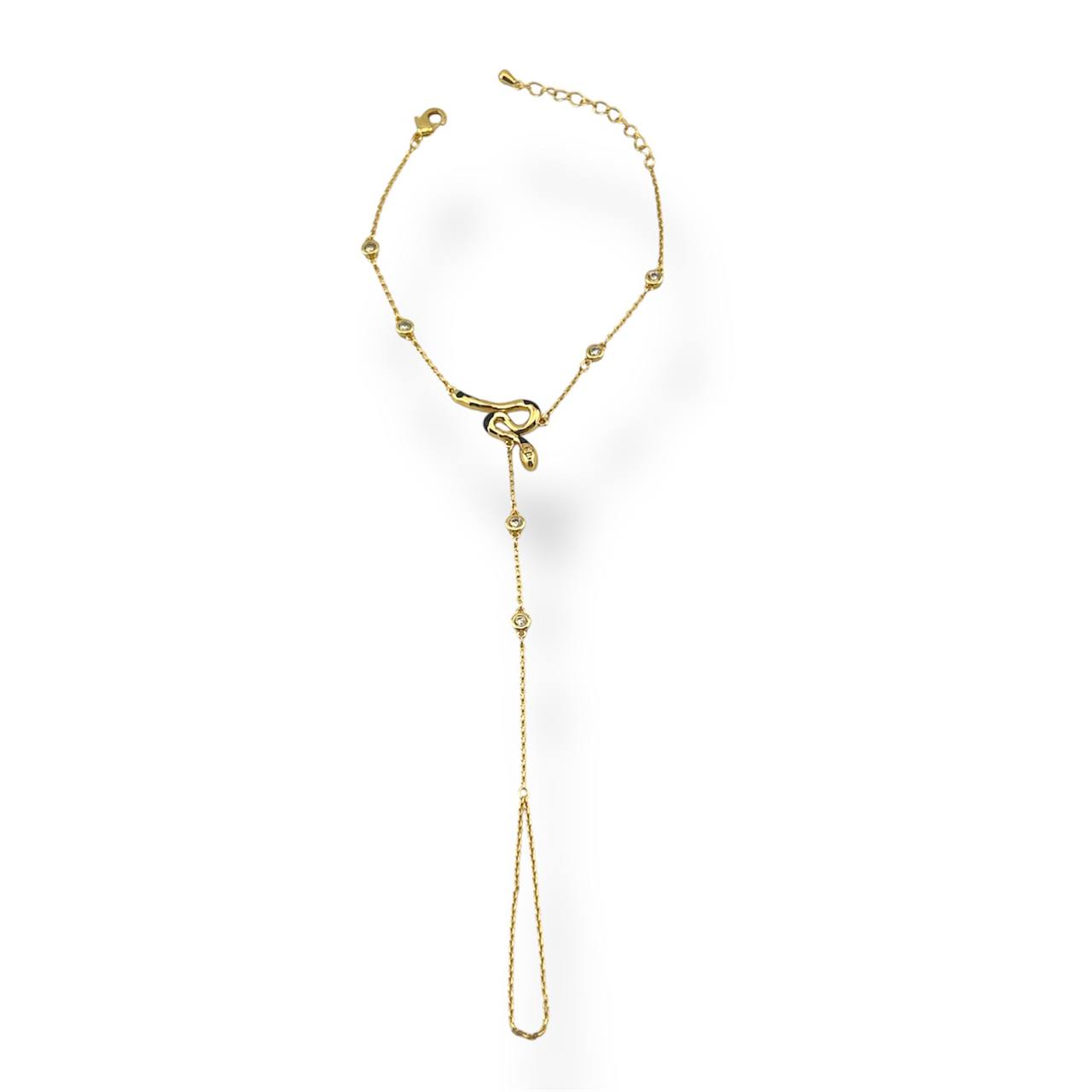 Snake Charm Hand Chain