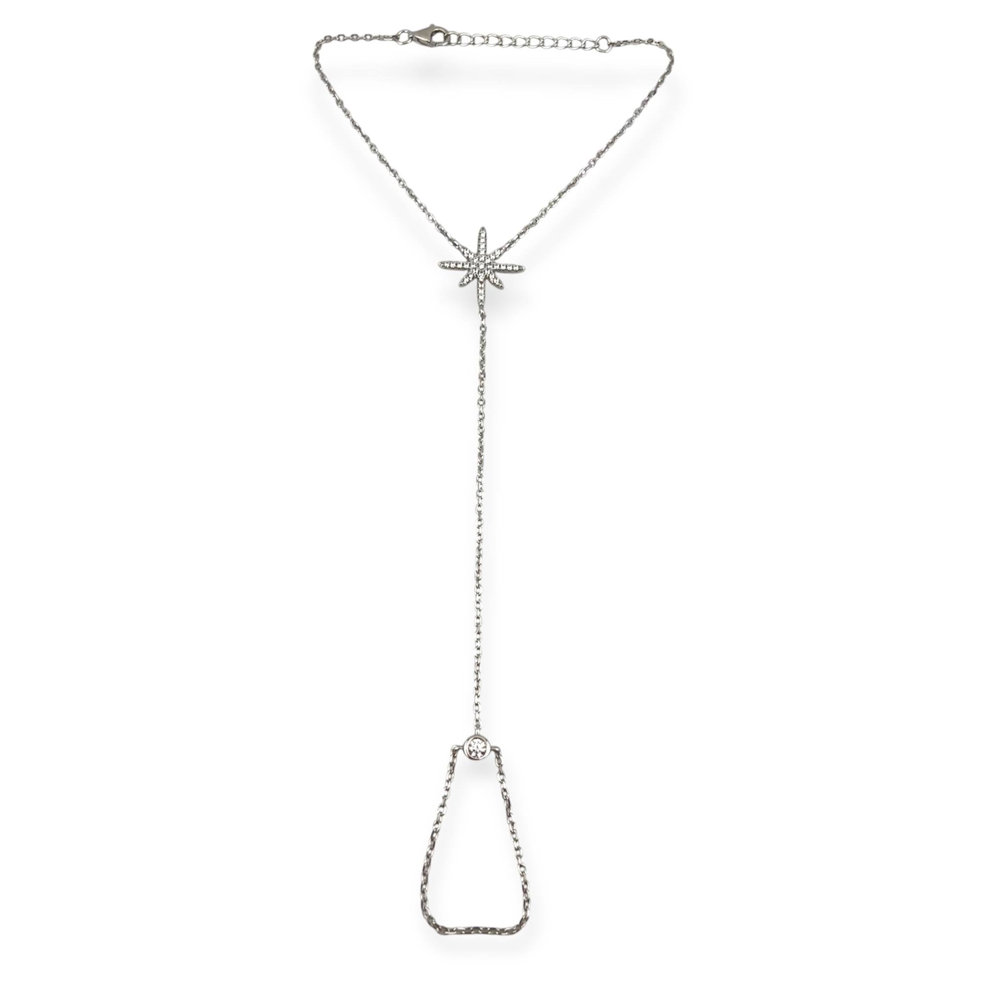 Silver 925 Starlight Hand Chain