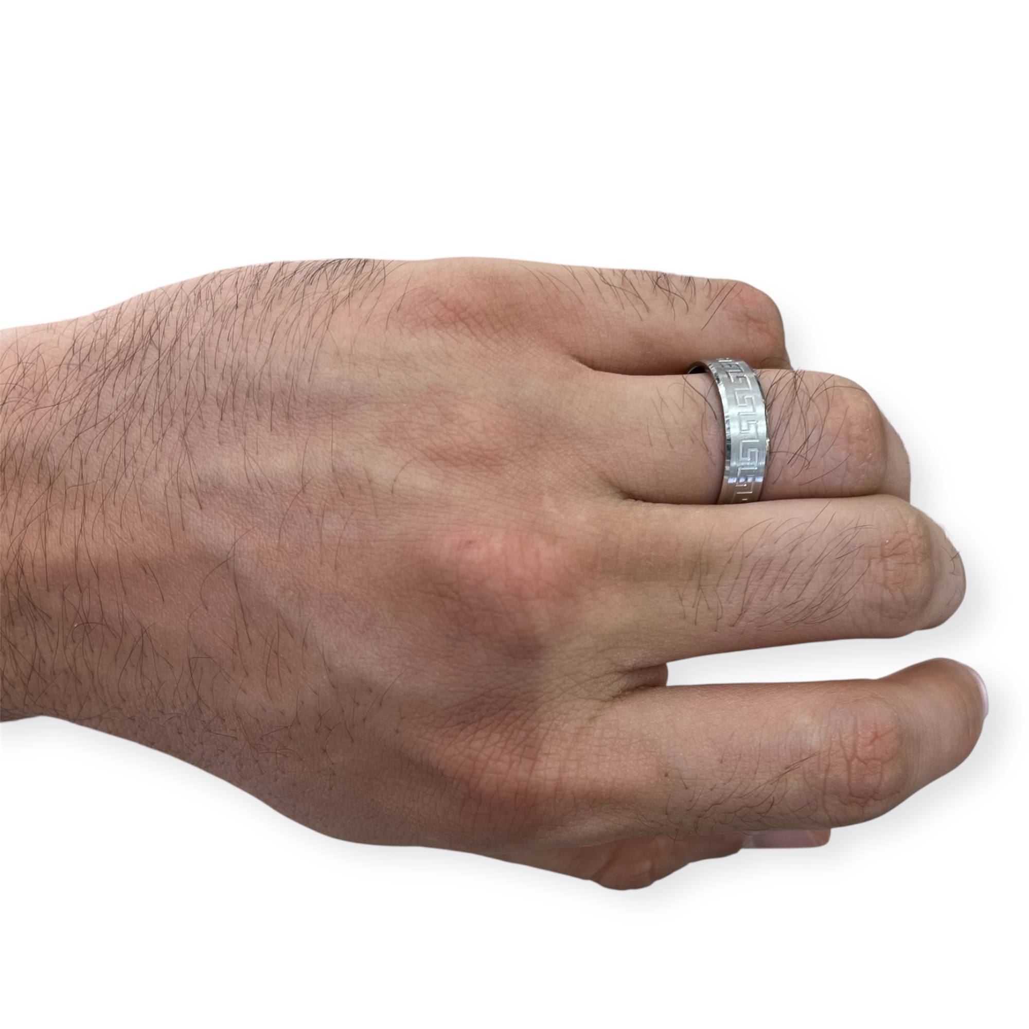 Silver 925 versace Ring