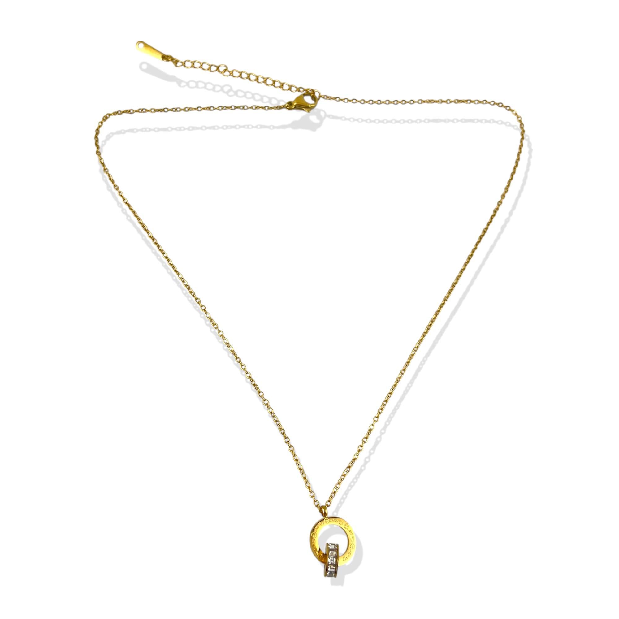 Interlocking Circle Necklace