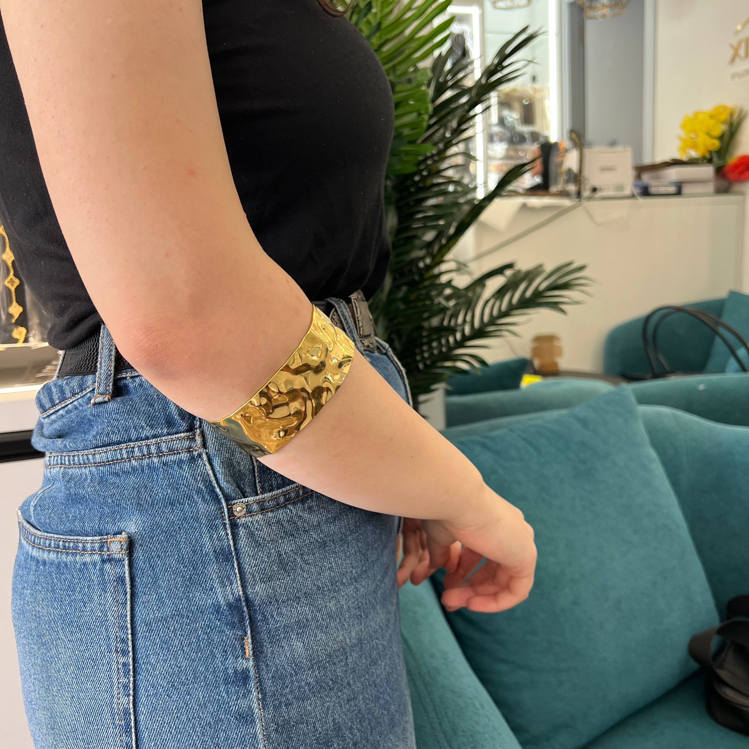 Arm Cuffs–stainless steel