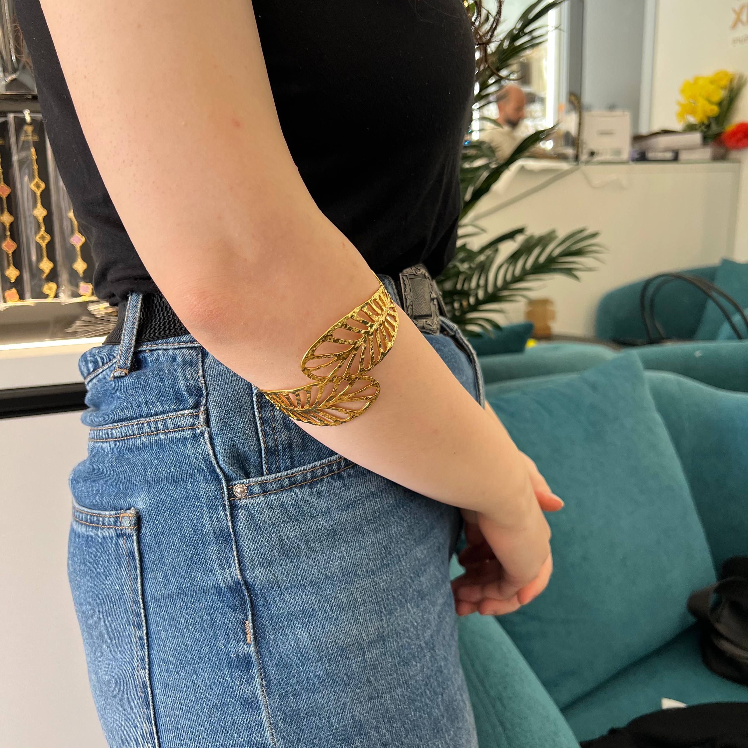 Arm Cuffs–stainless steel