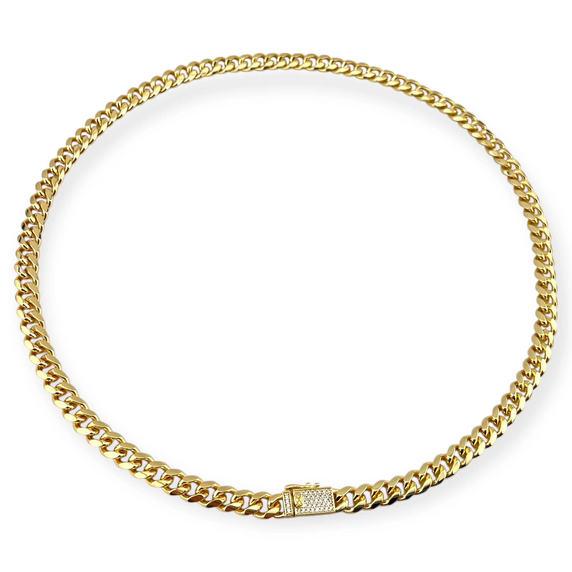 Bold Cuban Link Chain Necklace 💛✨