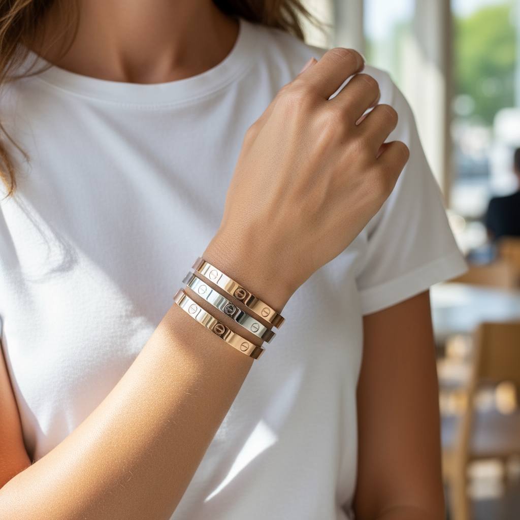 SEDA cartier set Bangle Trio β three colors