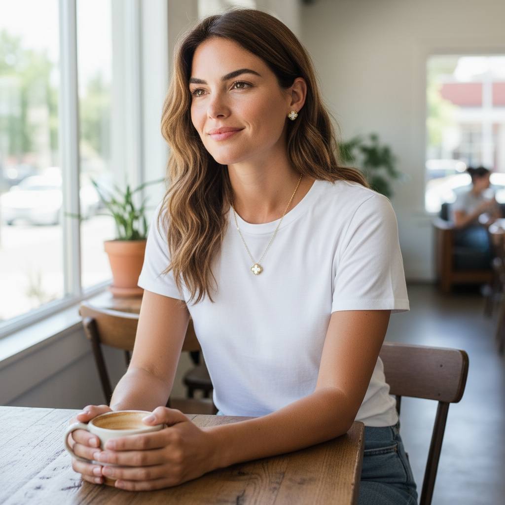 VANCLEEF Clover Set โ Graceful & Chic