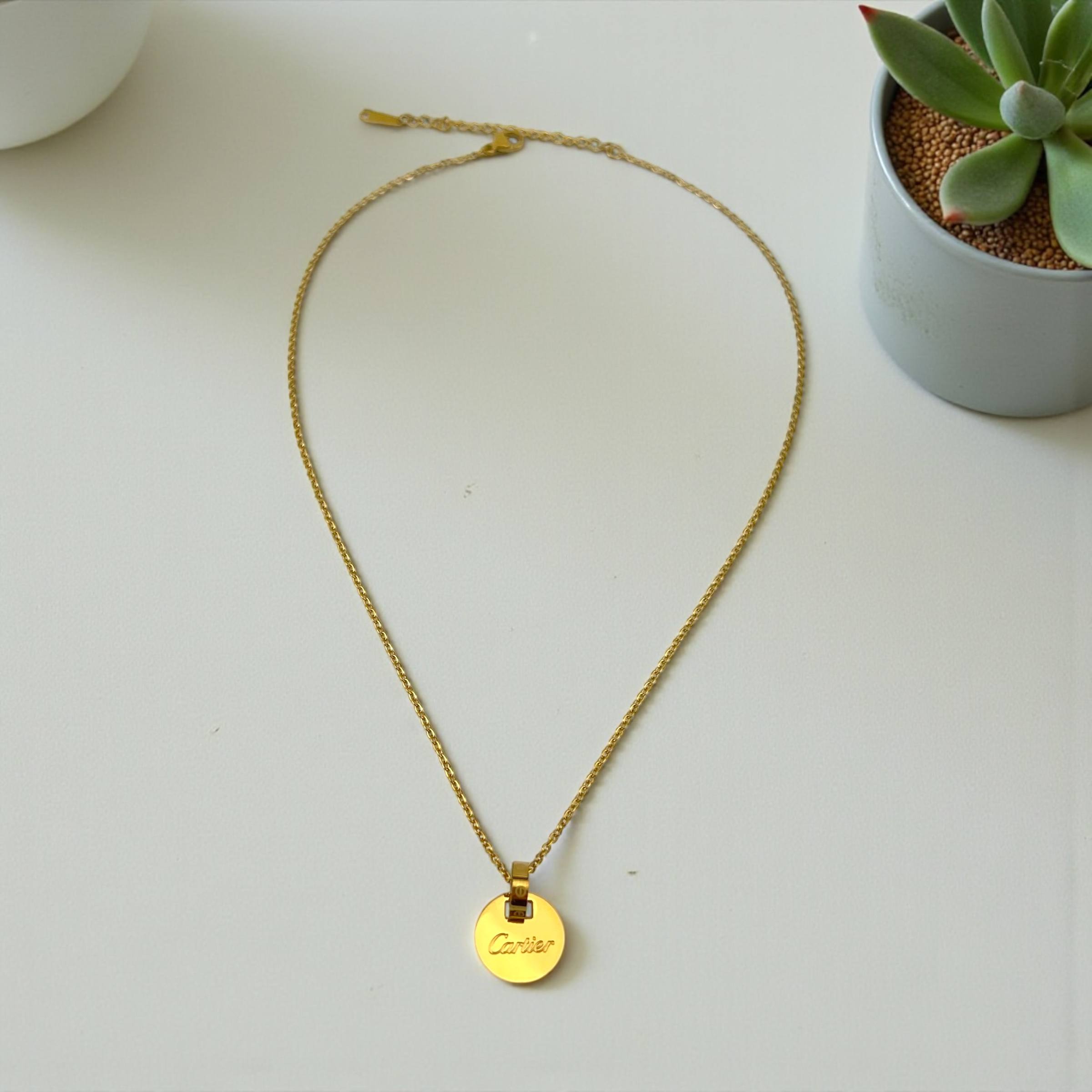 Cartier Charm Pendant Necklace