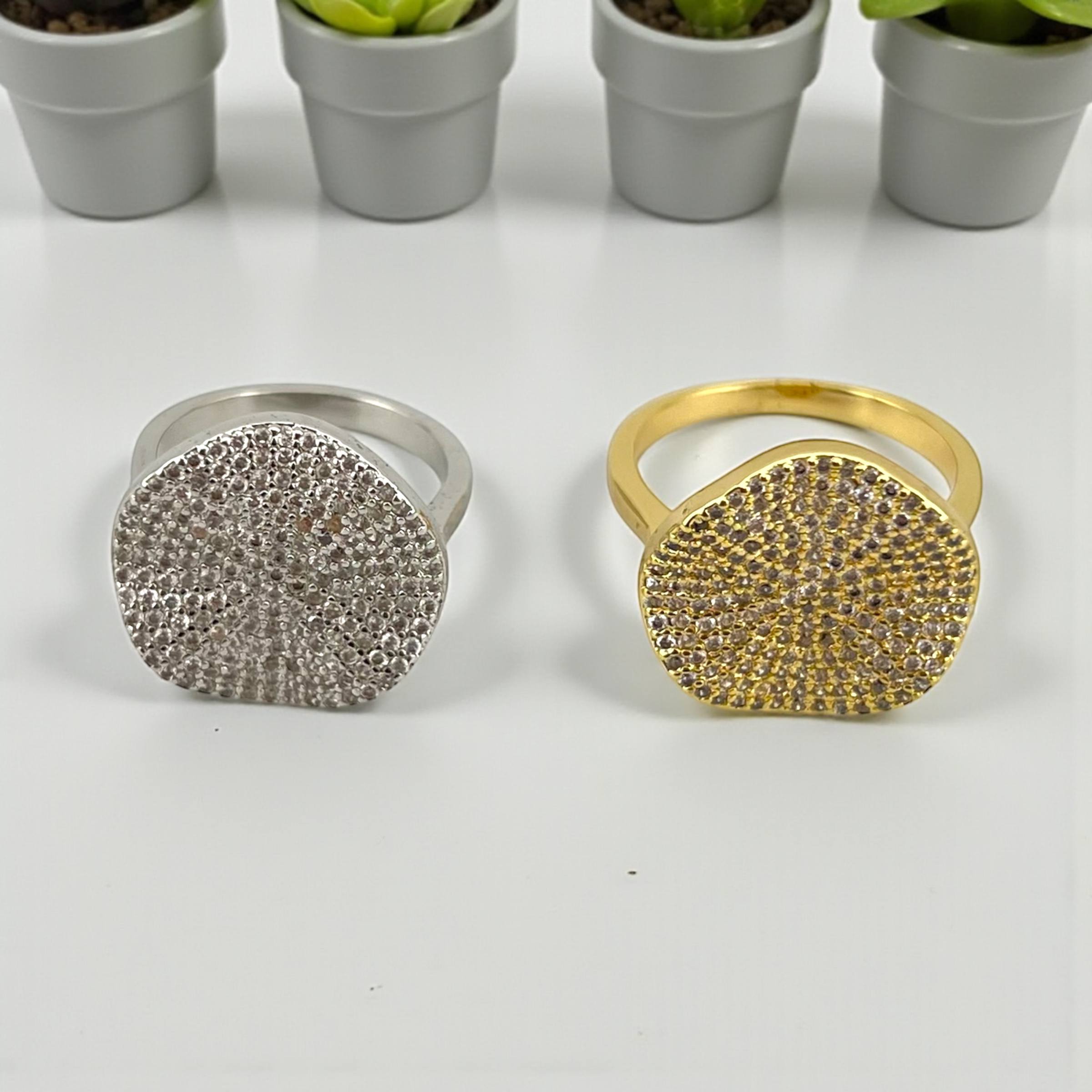 ✨wavy Ripple Texture Ring