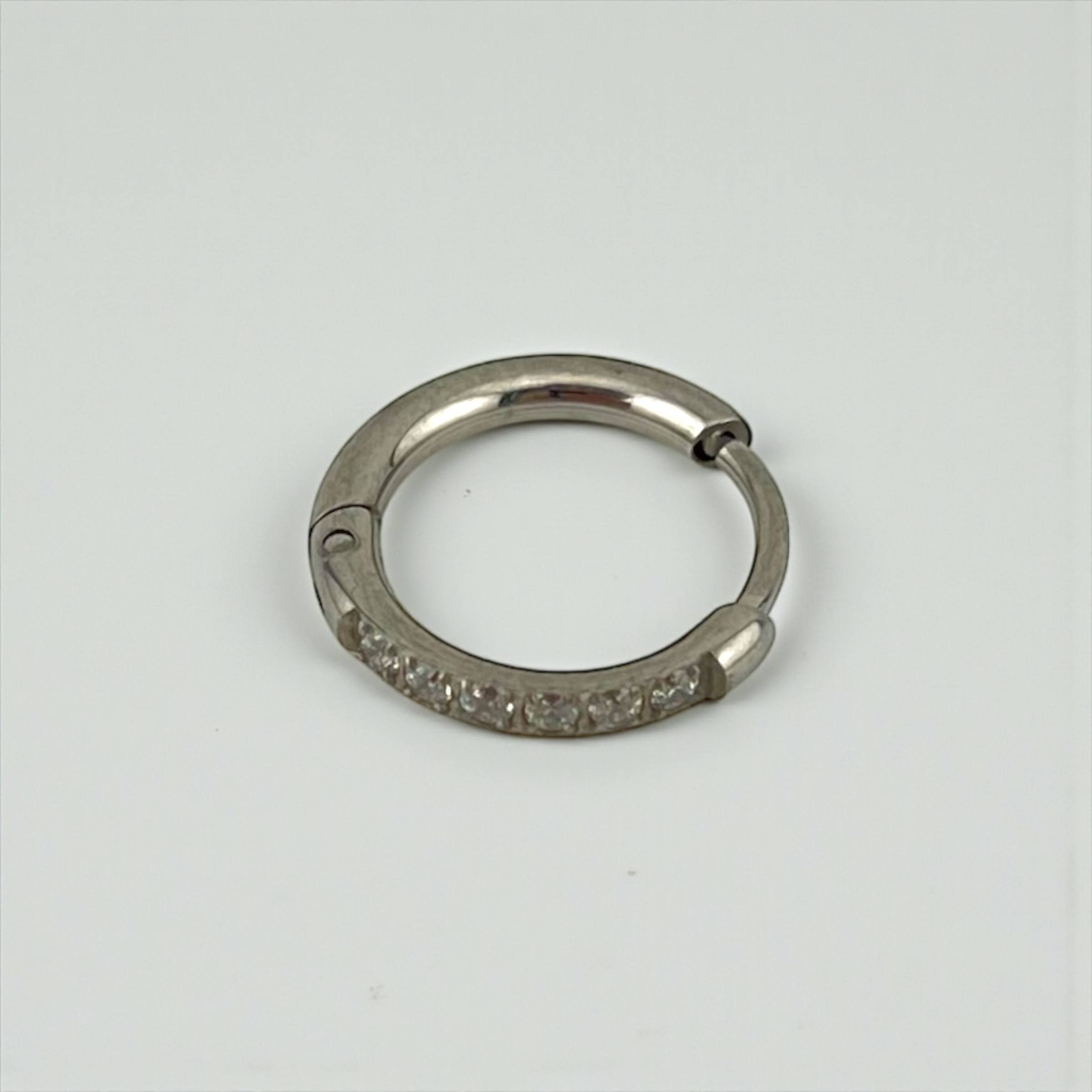 Crystal Ear Piercing Gold & Silver (4 Sizes)