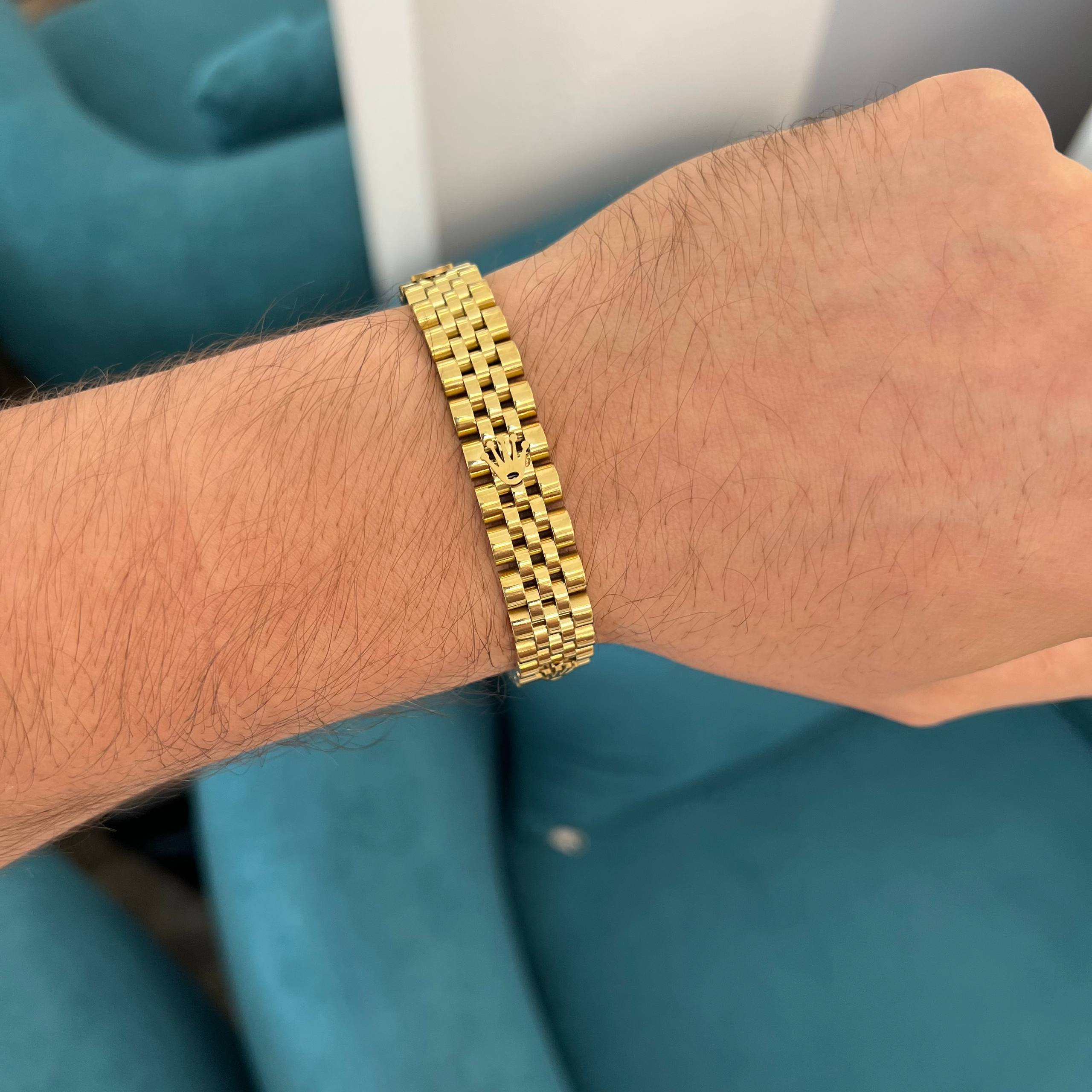 👑 Rolex Stainless Steel Bracelet –Accent Edition