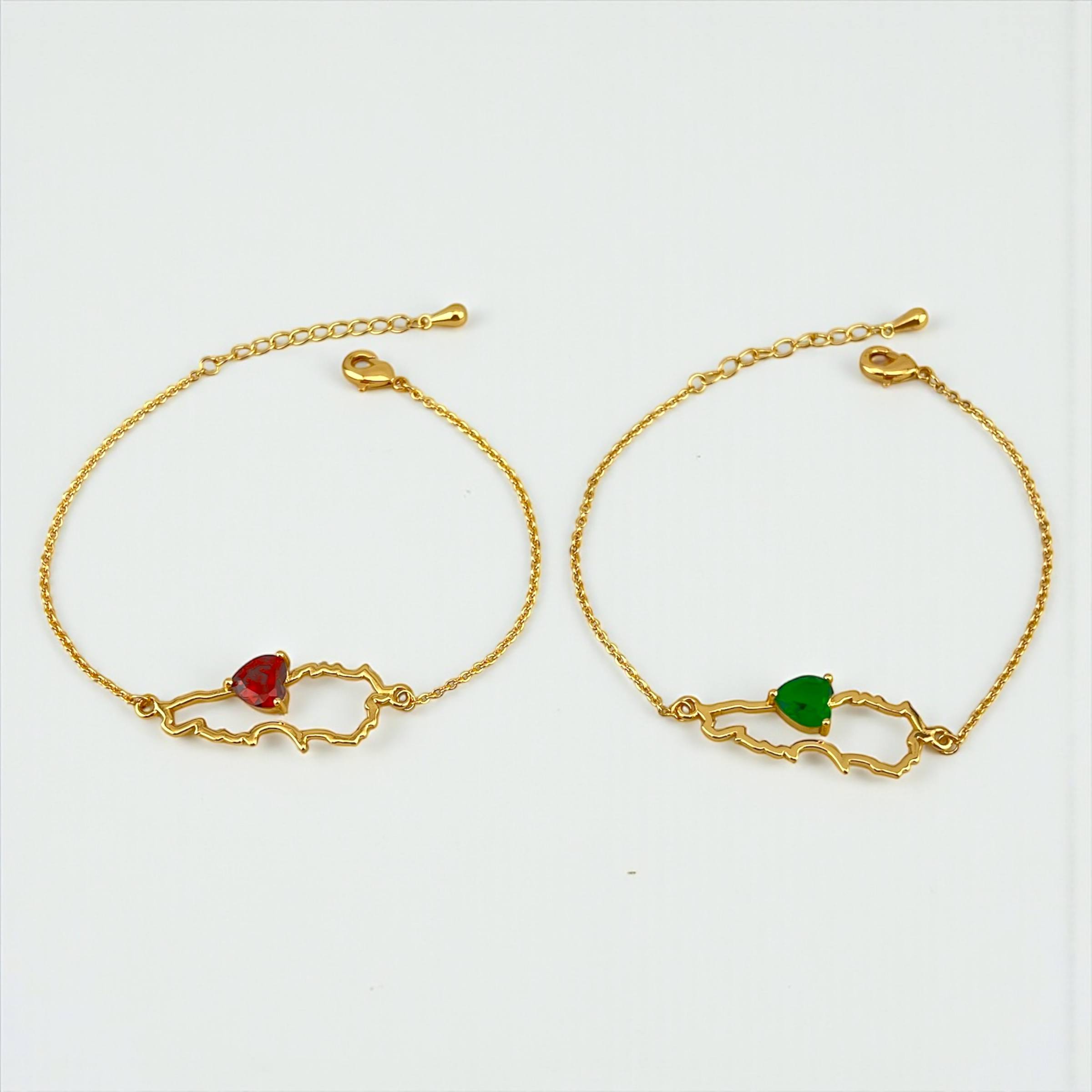 Lebanon Love Bracelet – Red Heart Edition