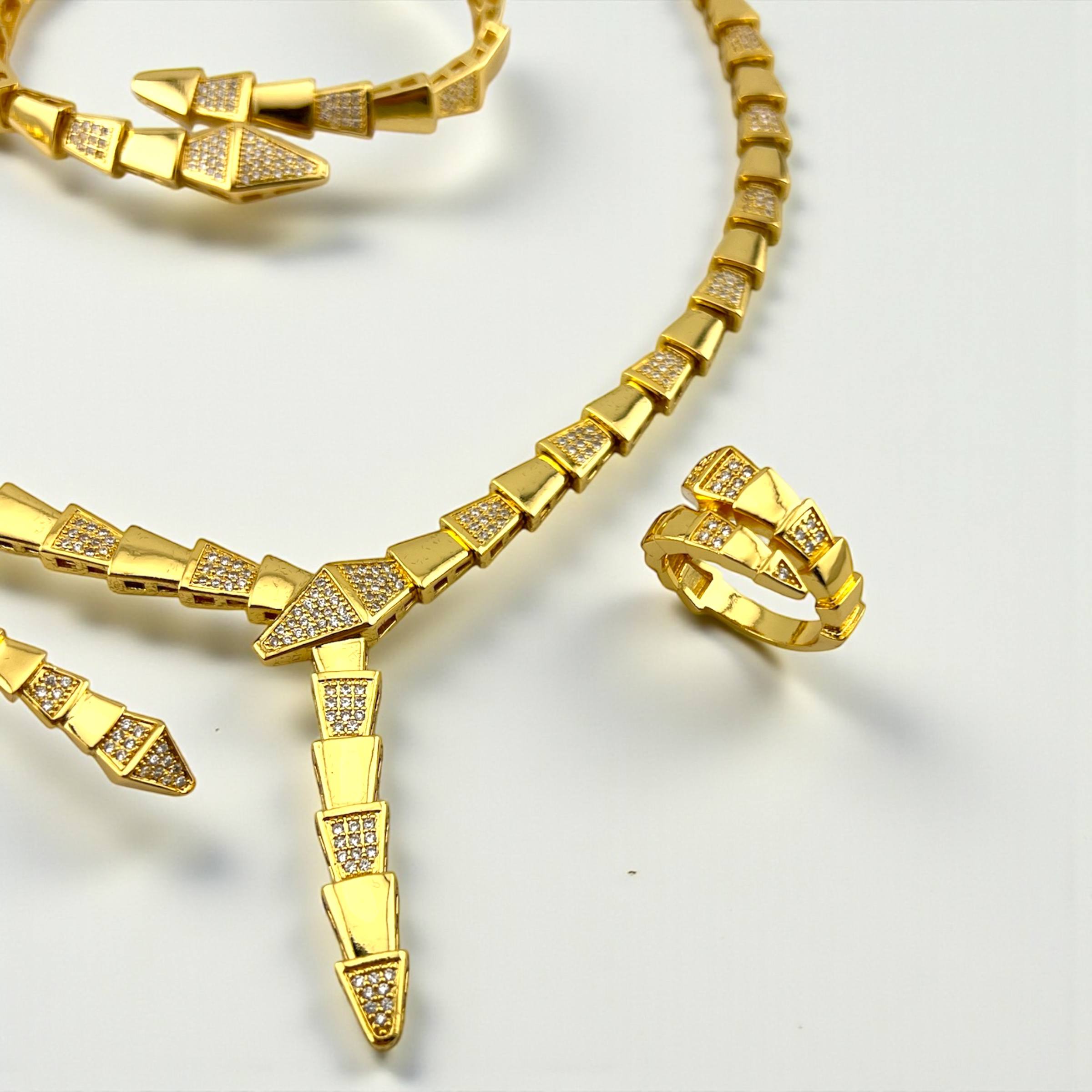 Bvulgari Royal Serpent Luxe Jewelry Set ✨