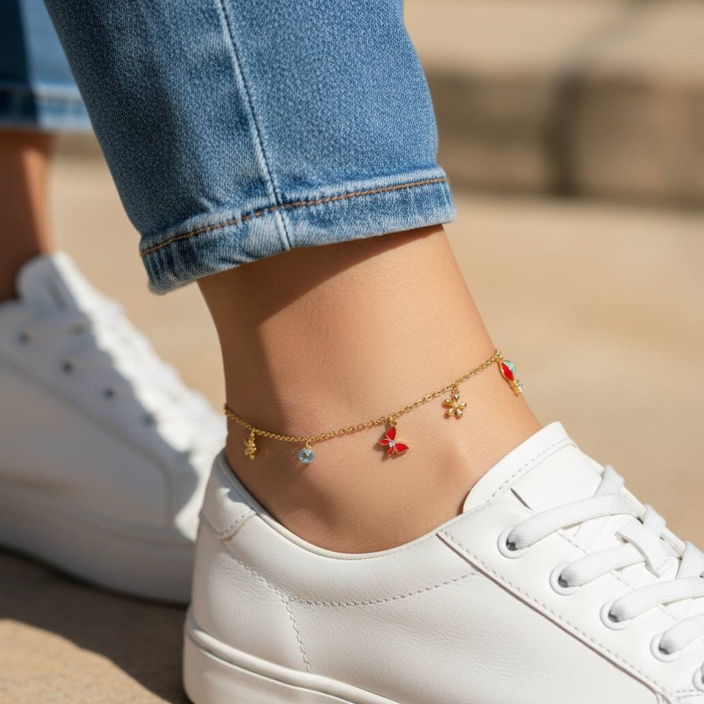 Colorful Charm Anklet
