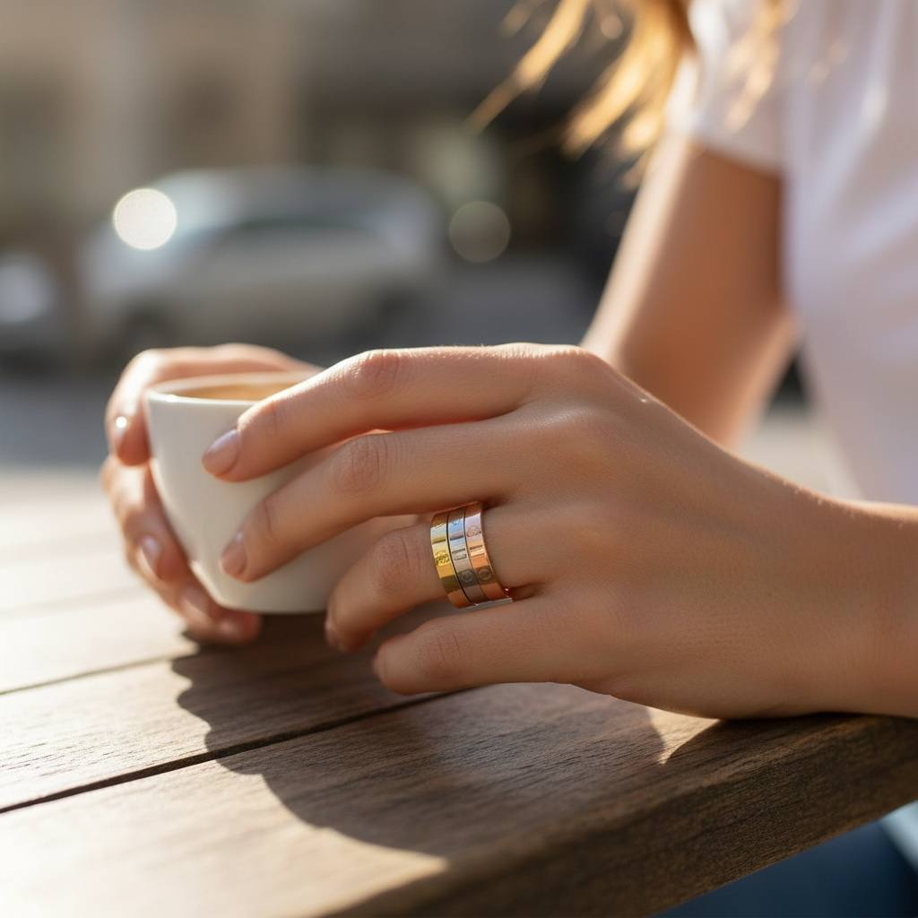 ✨ Seda Cartier Love Band – Trio Edition (Gold, Silver, Rose)