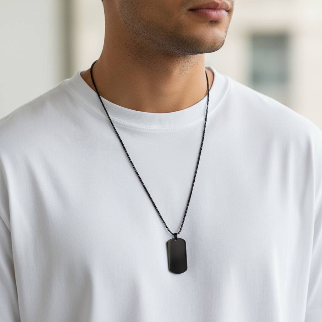 Classic Tag Pendant Necklace (60cm)β¨π