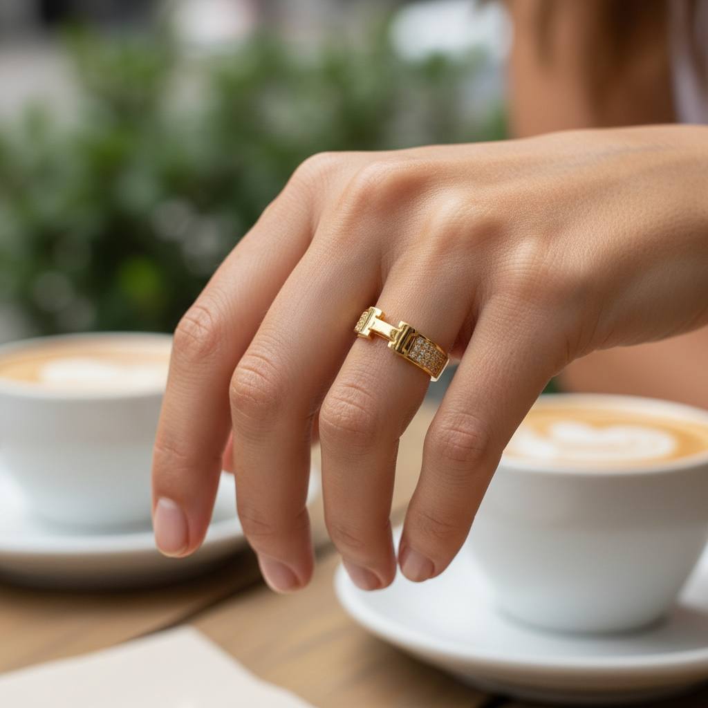 Hermes Ring β Gold Edition