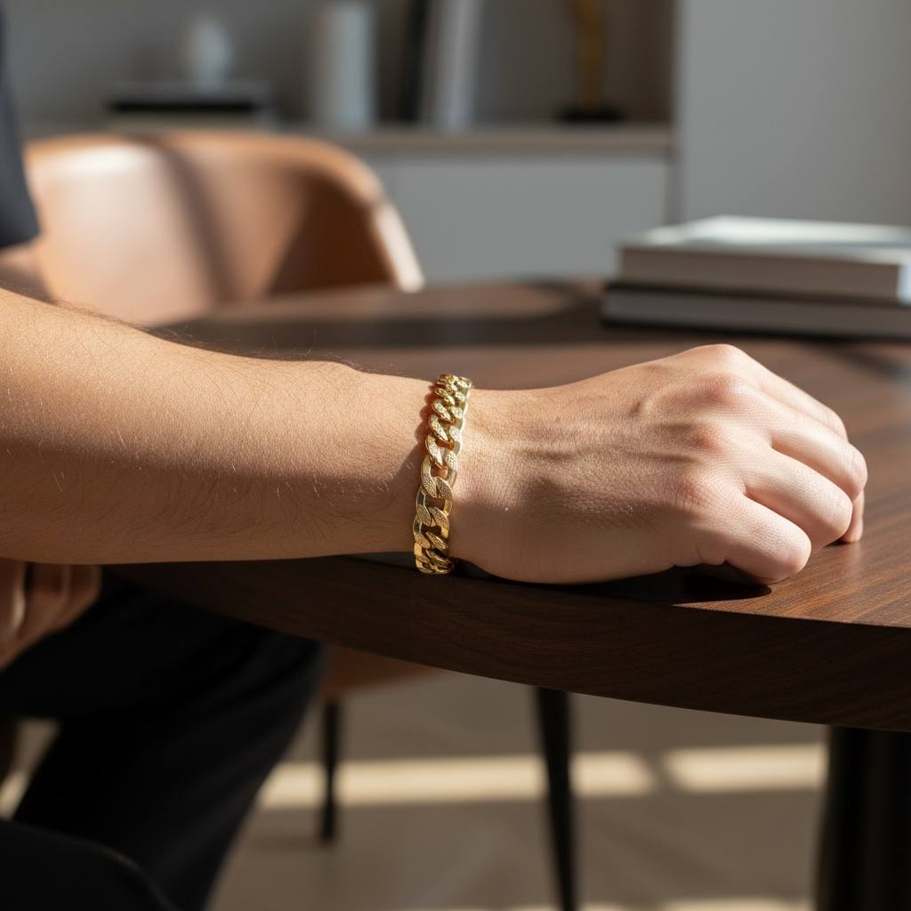 Classic Curb Chain Bracelet mar2oush