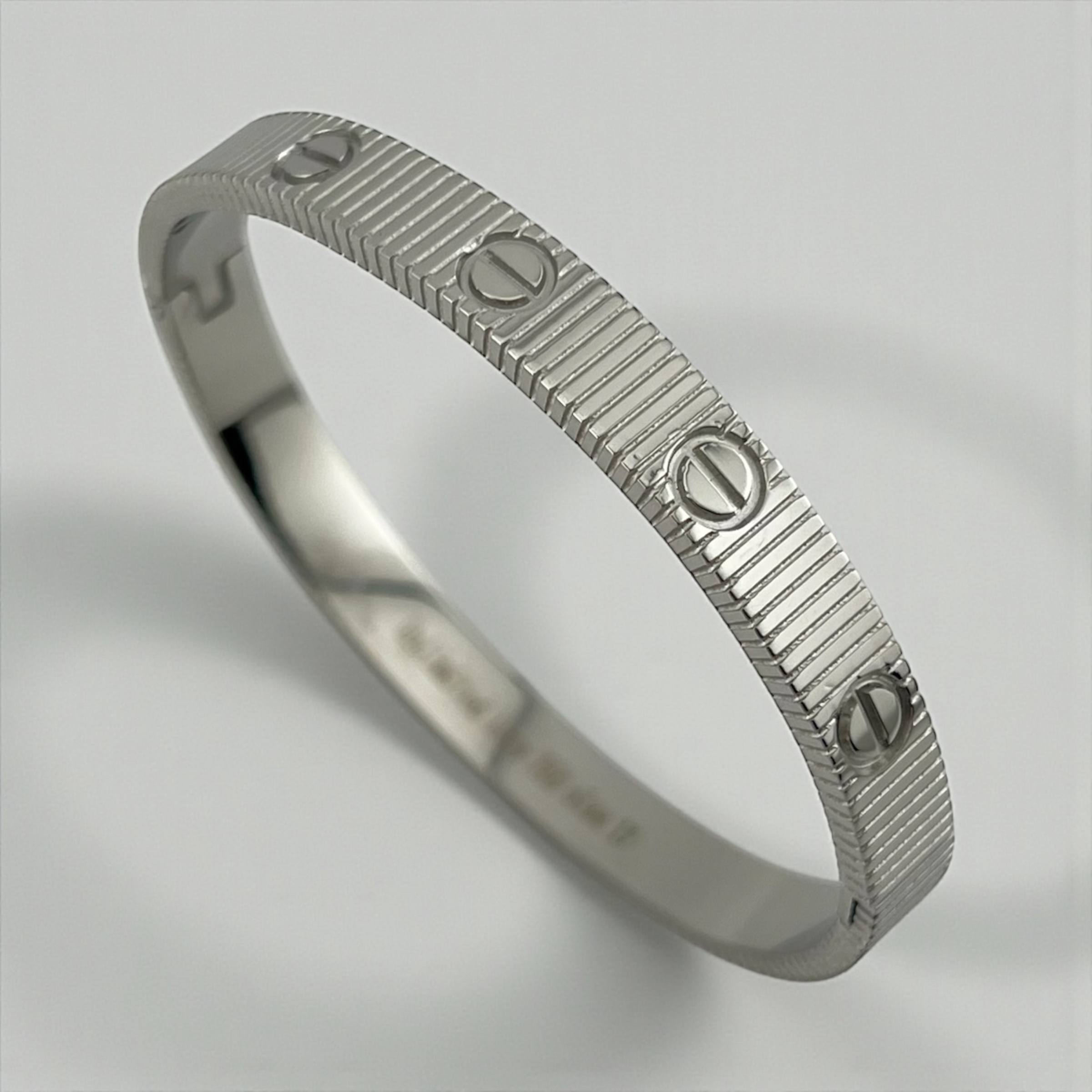 Love Unlimited cartier bangle(silver & gold)