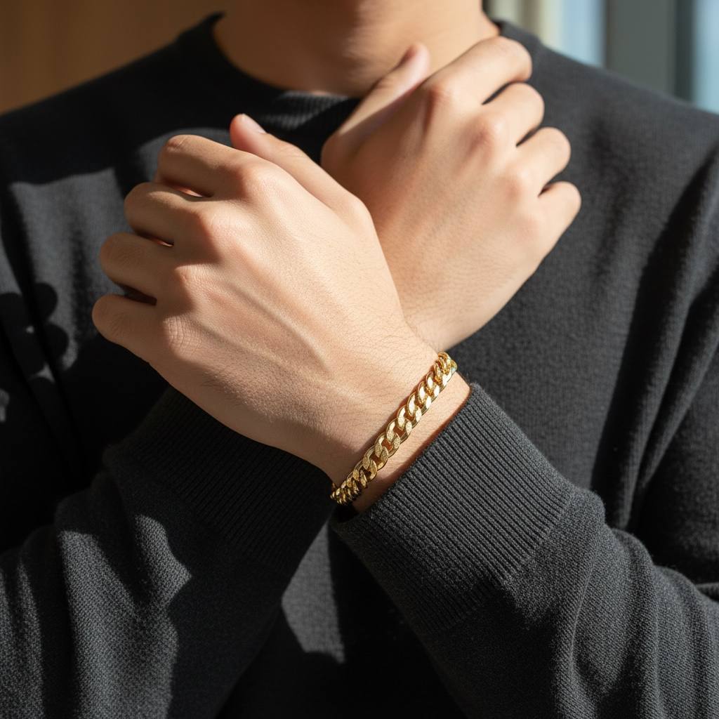 Classic Curb Chain Bracelet mar2oush