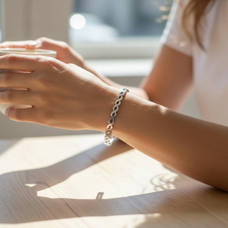 Chain Elegance Bangle