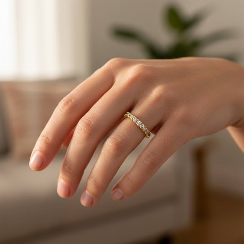 tennis eternity ring