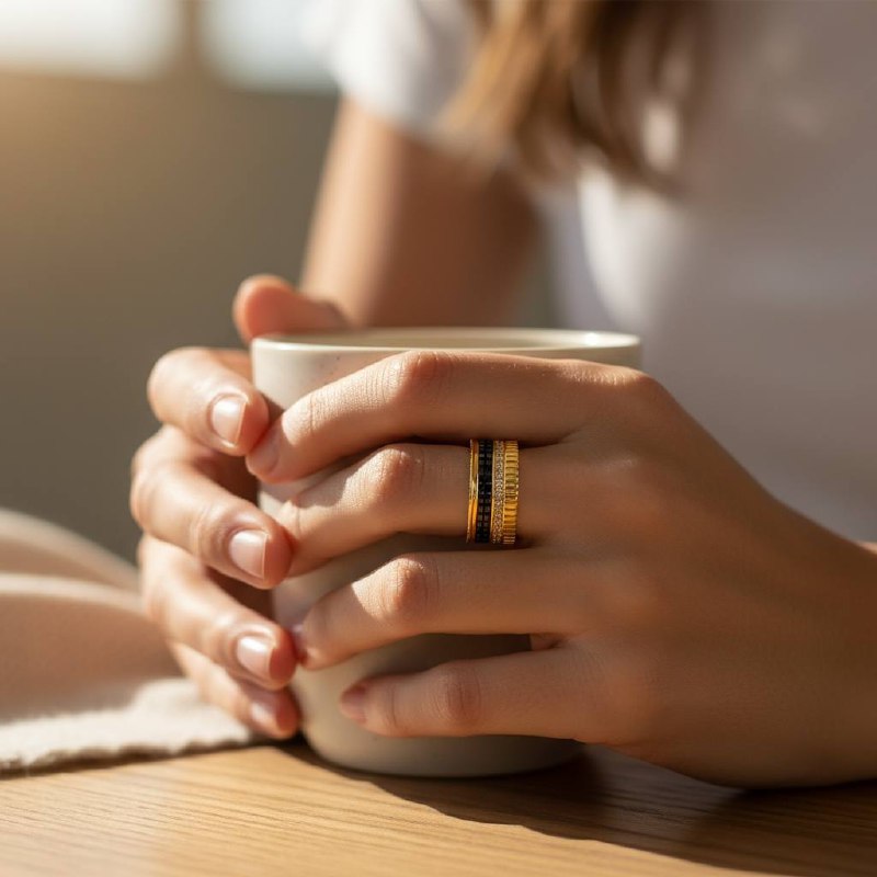 bocherone Statement Ring – Bold Modern Edge