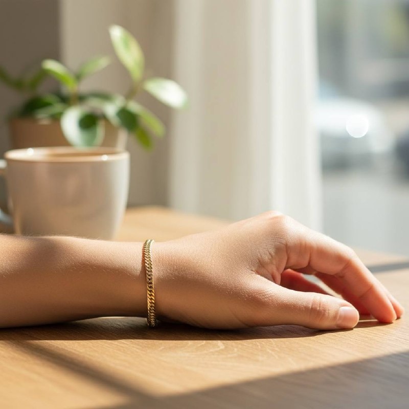 Flat Cuban chain Link Bracelet Collection – Multiple Widths