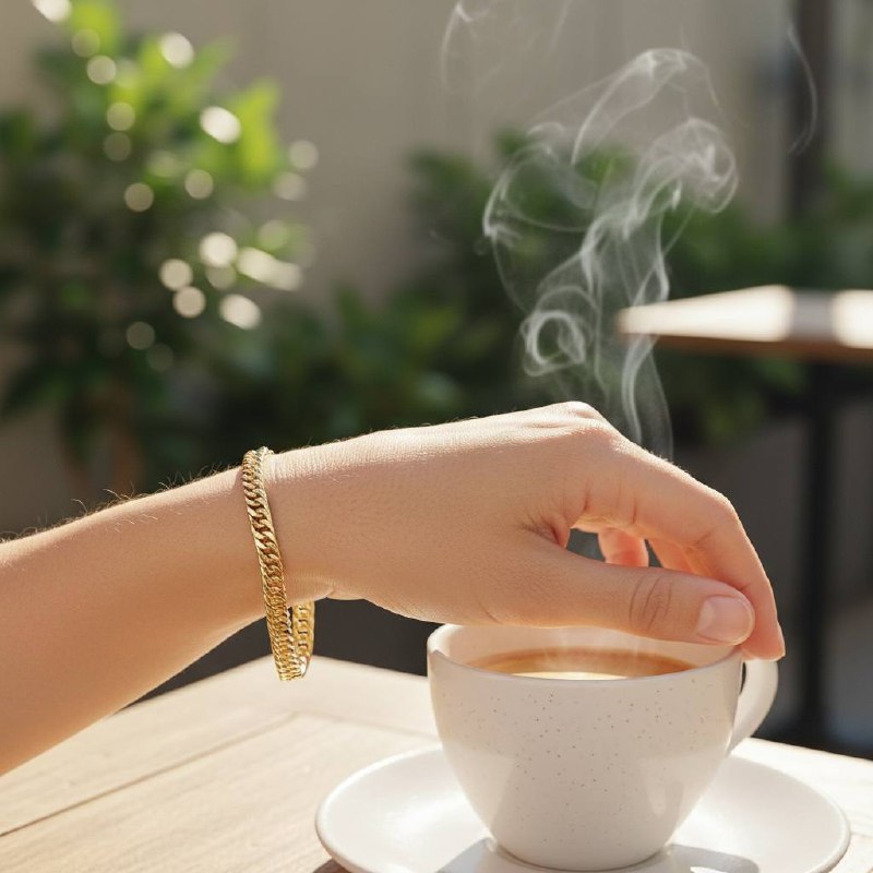 Flat Cuban chain Link Bracelet Collection – Multiple Widths