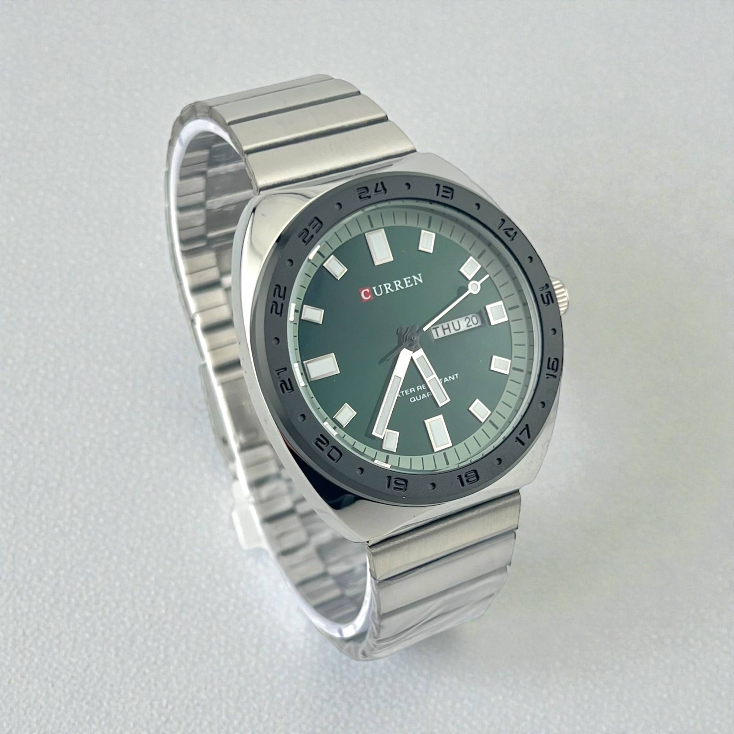 ⌚ Curren Sport Steel Watch – Modern Luxury | 3 Color Options