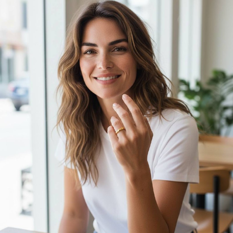 Daniel willington Classic Engraved Gold Band ā Minimal, Elegant & Timeless āØ