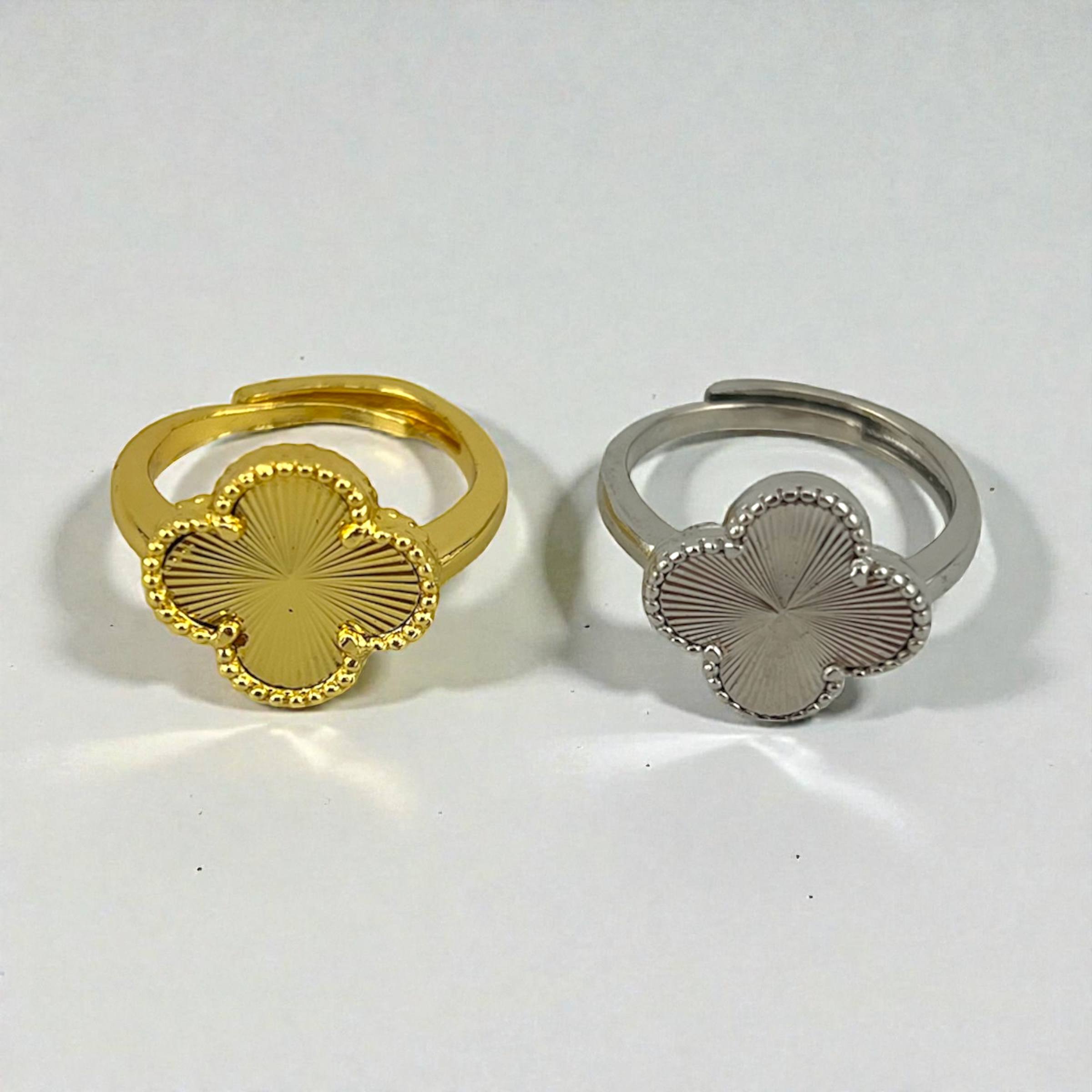 VANCLEEF Ring – Modern Luck & Shine 🍀💎