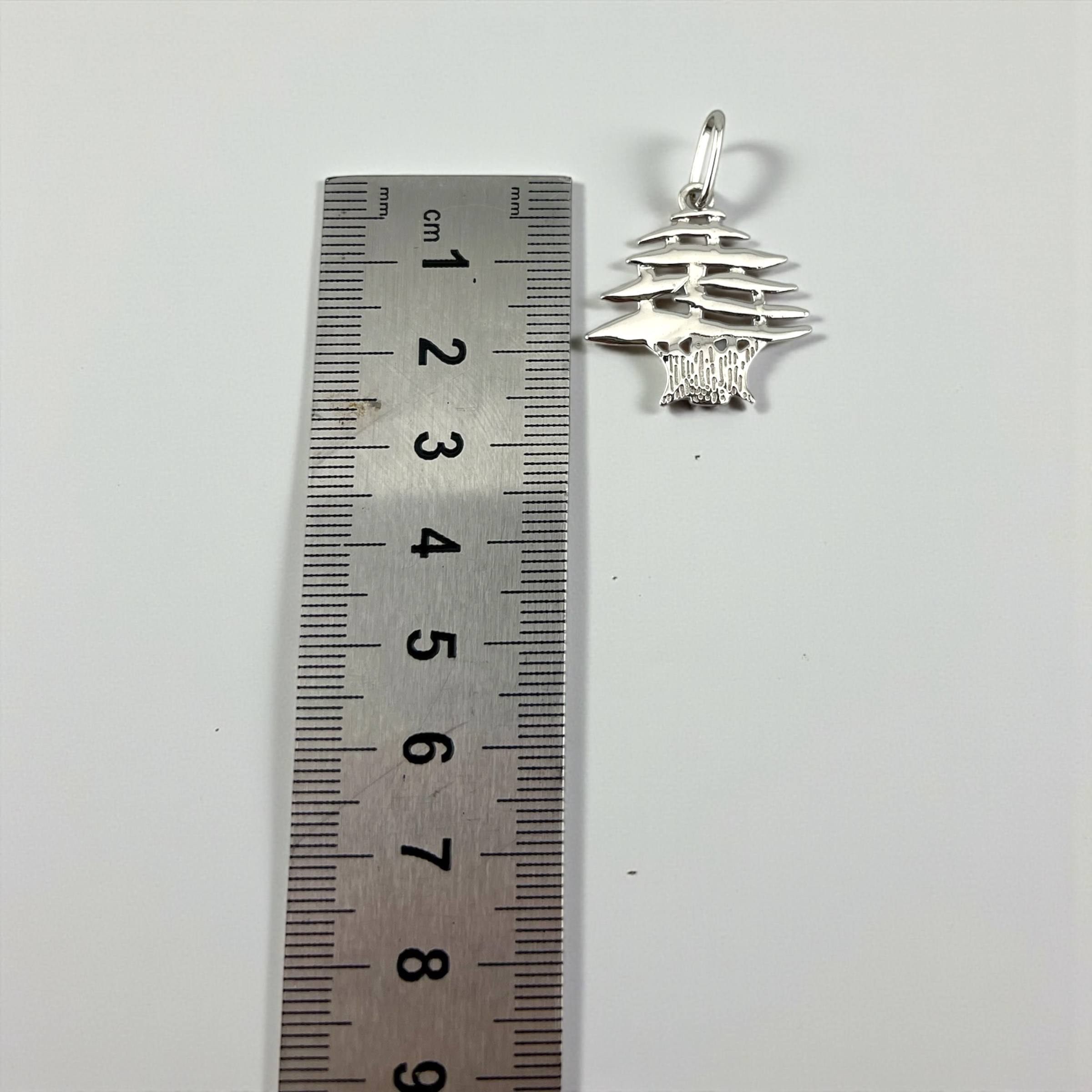 925 silver Cedar of Lebanon Pendant(3 designs)